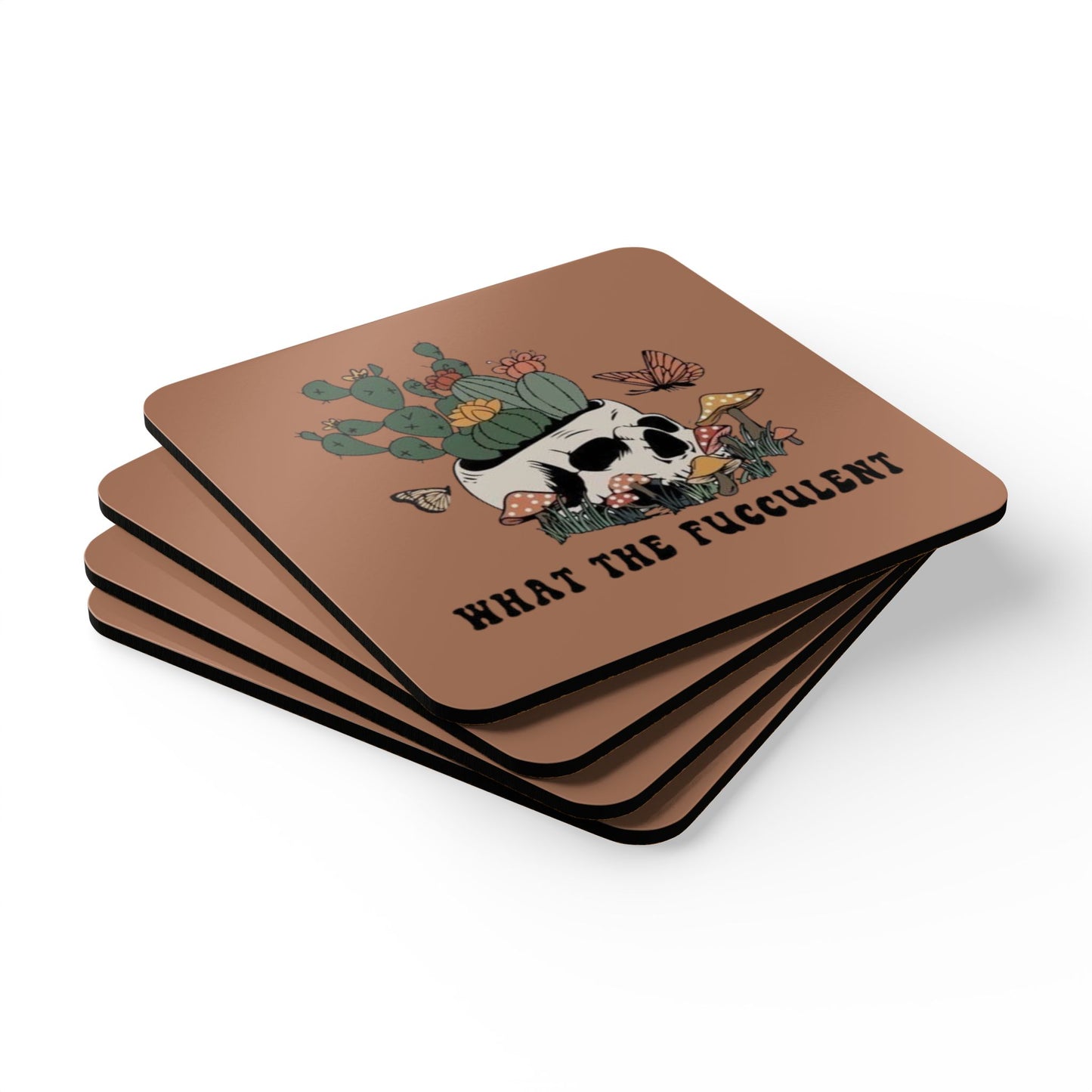 Corkwood Coaster Set
