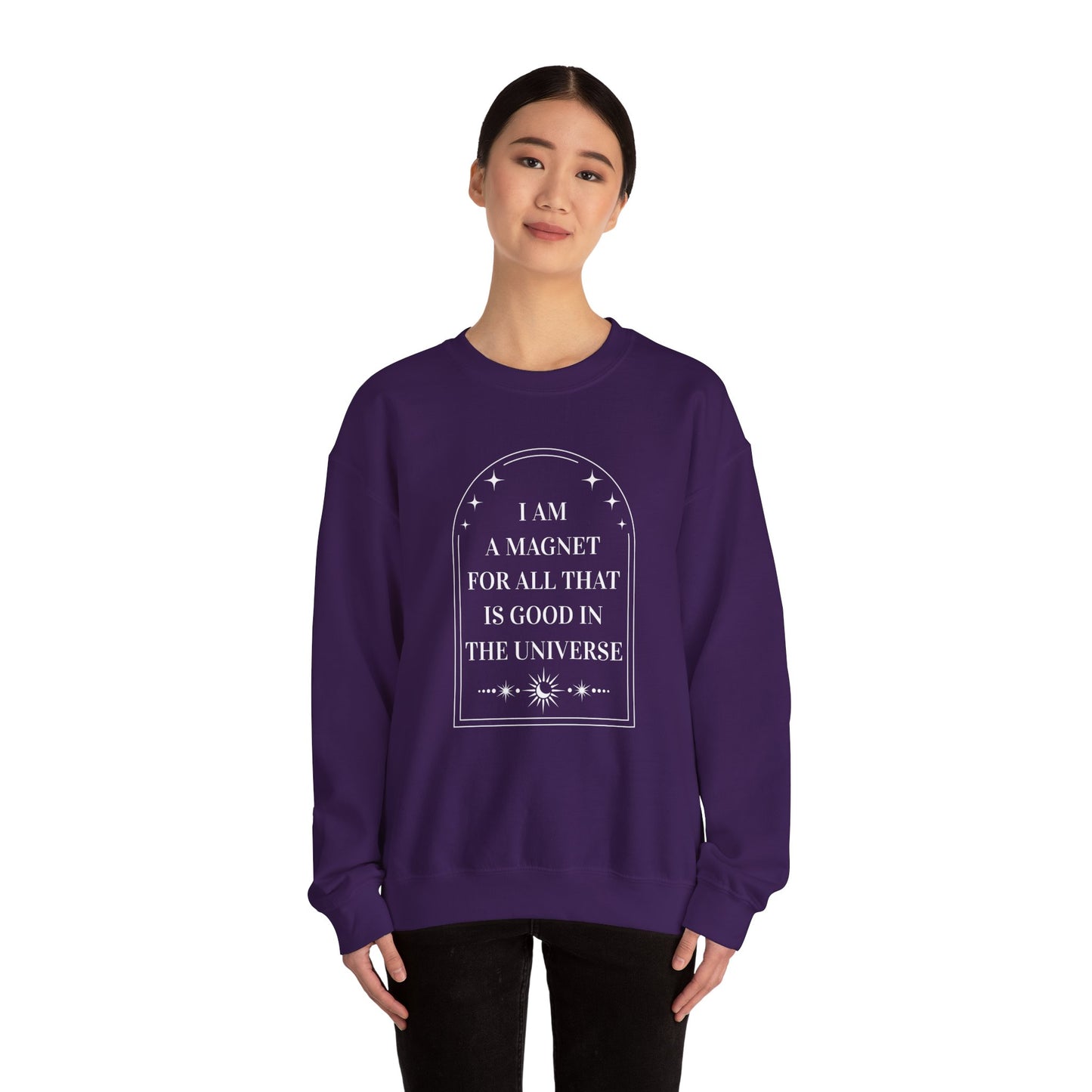 I Am A Magnet Heavy Blend™ Crewneck Sweatshirt