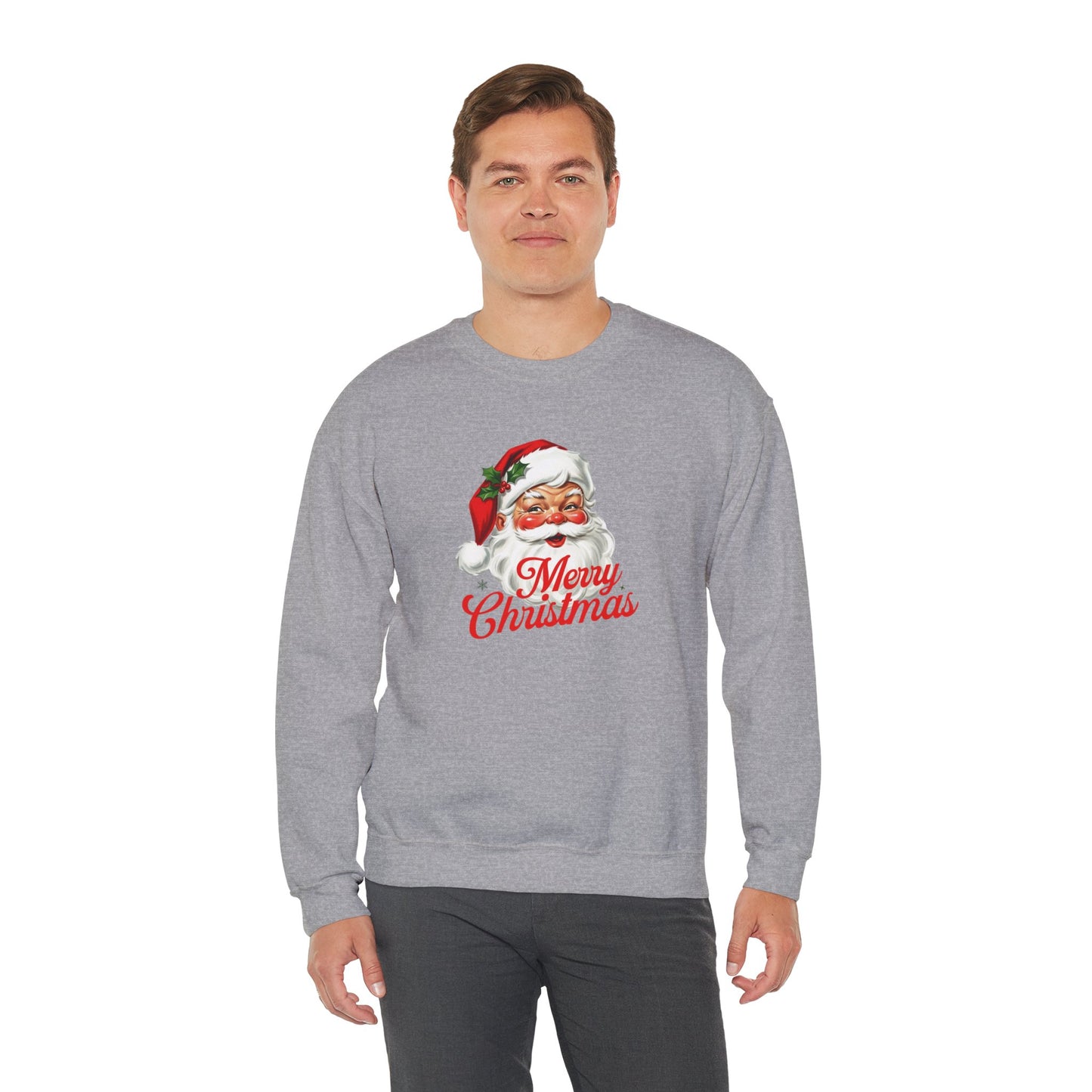 Merry Christmas Unisex Heavy Blend™ Crewneck Sweatshirt