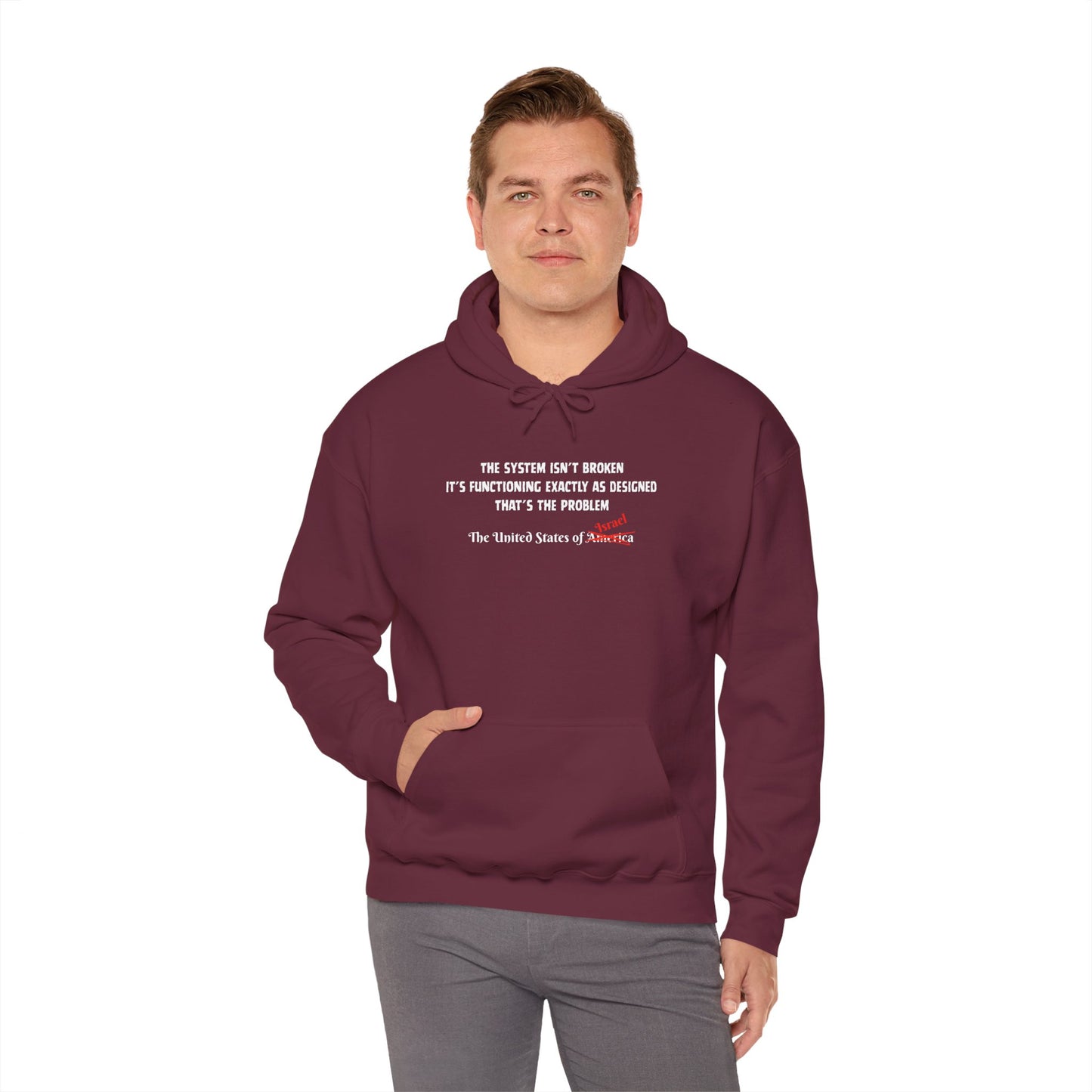 The System Unisex Heavy Blend™ Hooded Sweatshirt