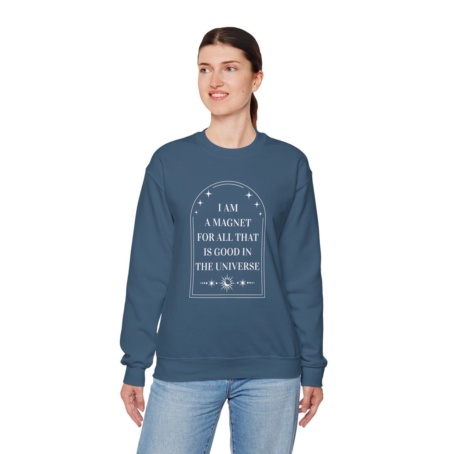 I Am A Magnet Heavy Blend™ Crewneck Sweatshirt