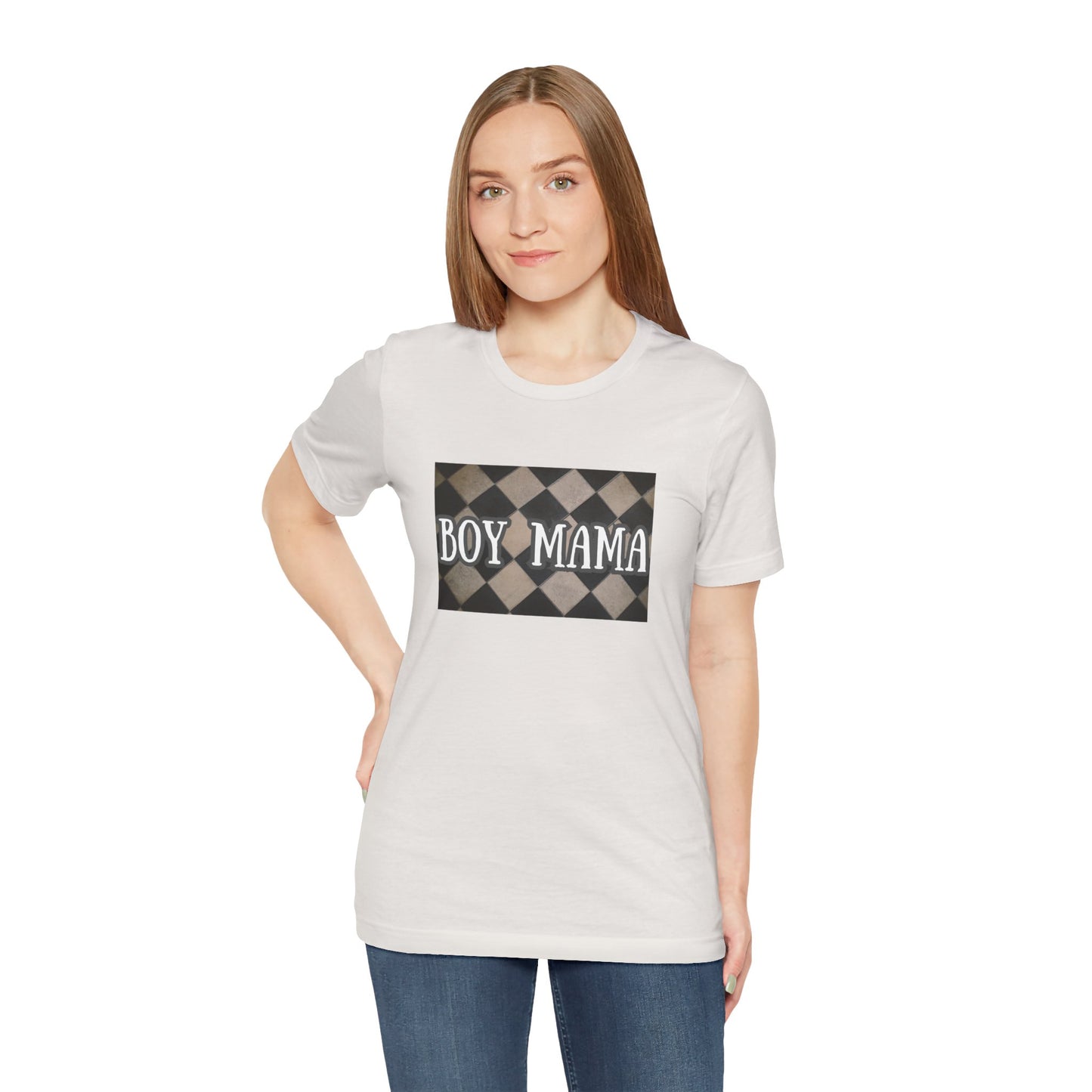 BOY MAMA Unisex Jersey Short Sleeve Tee