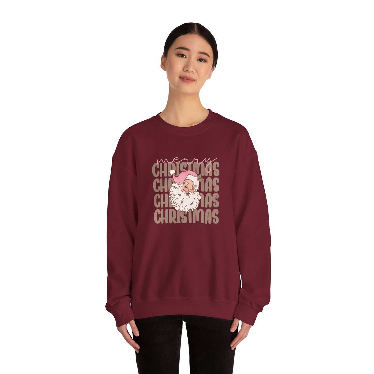 Merry Christmas Unisex Heavy Blend™ Crewneck Sweatshirt