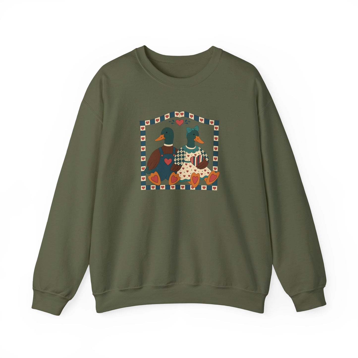 Vintage Geese Unisex Heavy Blend™ Crewneck Sweatshirt