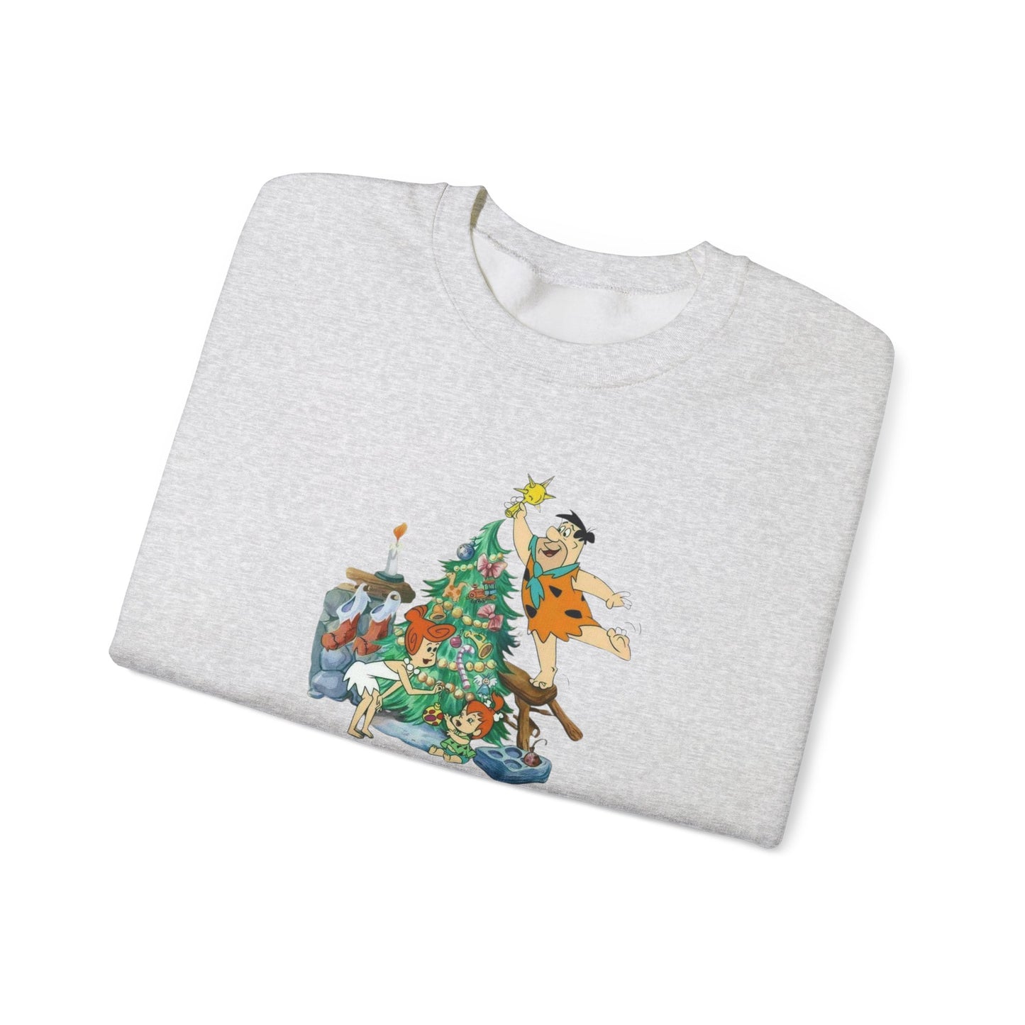 Flinstones Christmas Unisex Heavy Blend™ Crewneck Sweatshirt