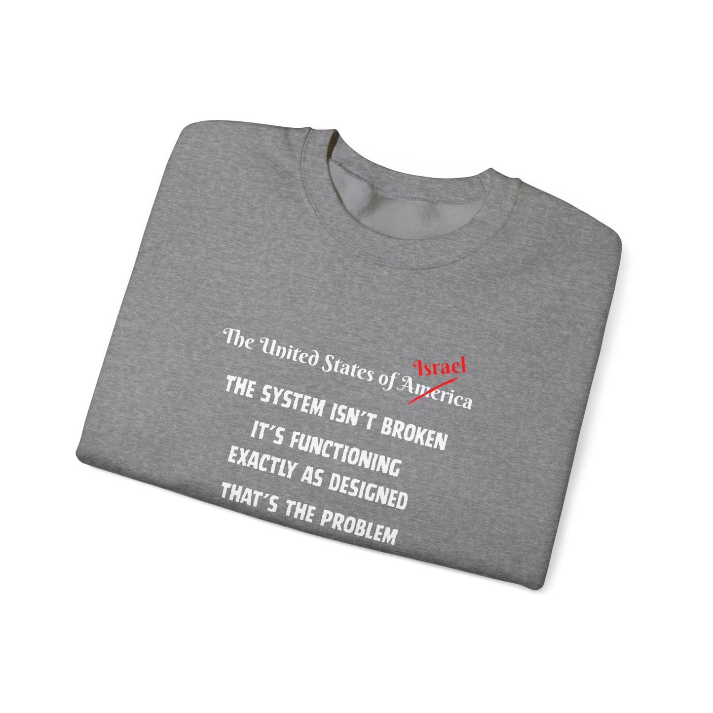 The System Unisex Heavy Blend™ Crewneck Sweatshirt