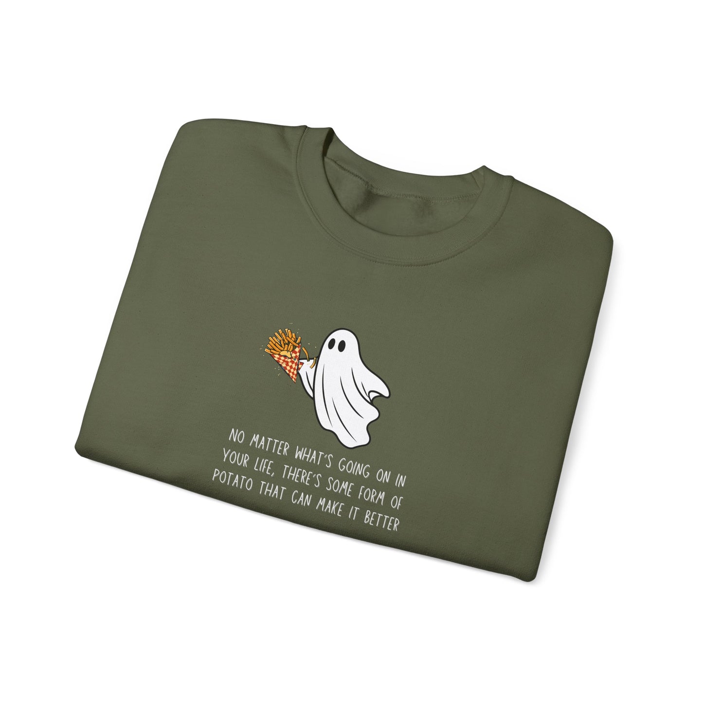 Ghost & Fries Unisex Heavy Blend™ Crewneck Sweatshirt