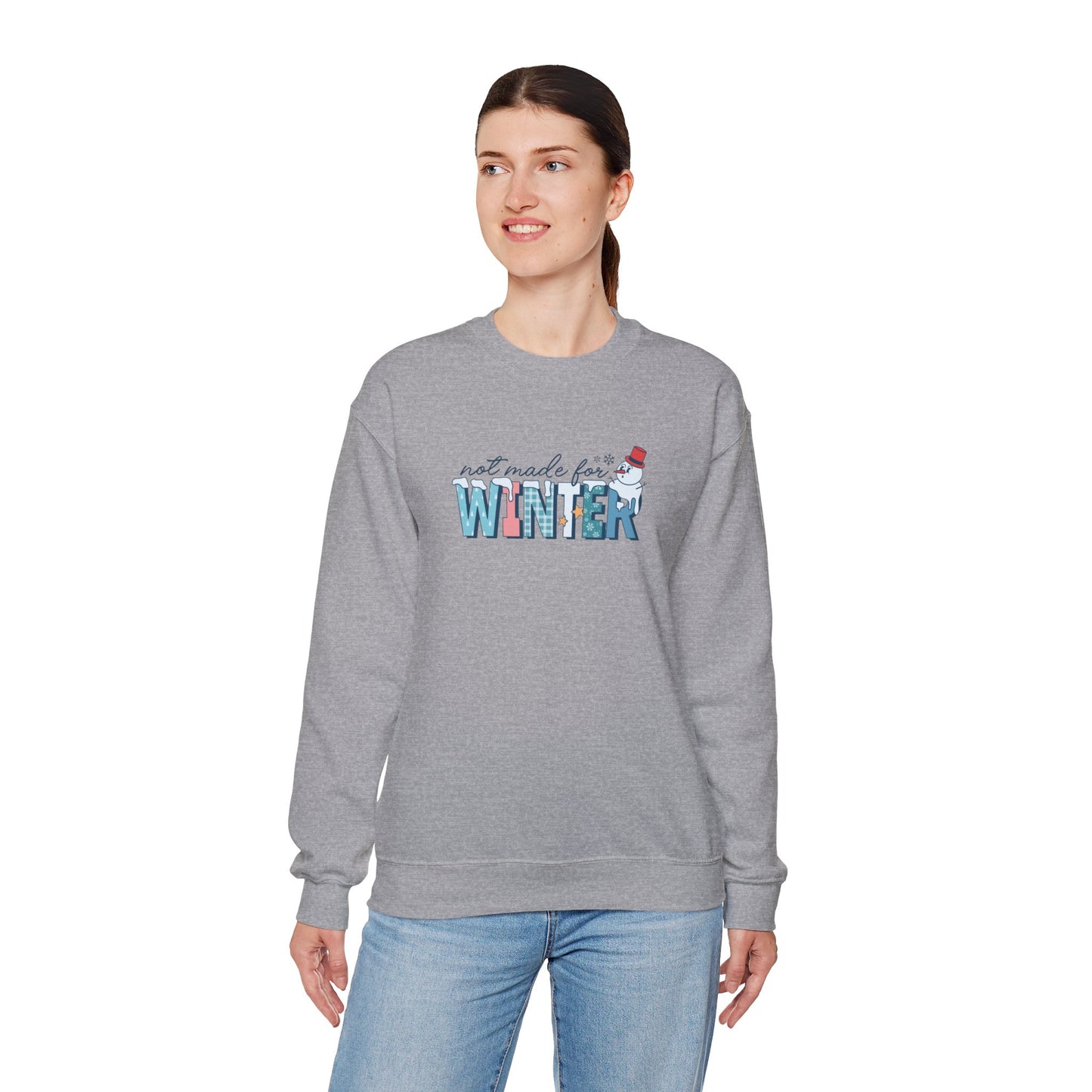 Not Made For Winter Heavy Blend™ Crewneck Sweatshirt
