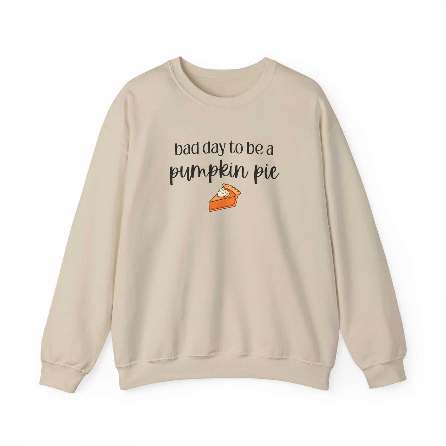 Bad Day to be a Pumpkin Pie Unisex Heavy Blend™ Crewneck Sweatshirt