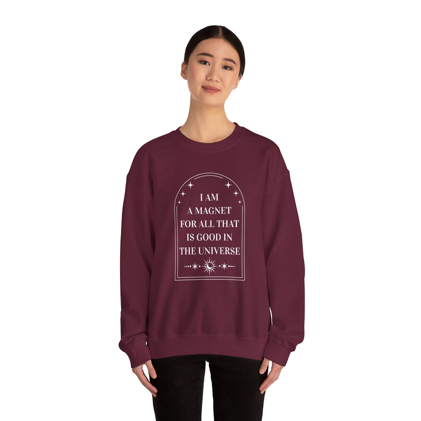 I Am A Magnet Heavy Blend™ Crewneck Sweatshirt