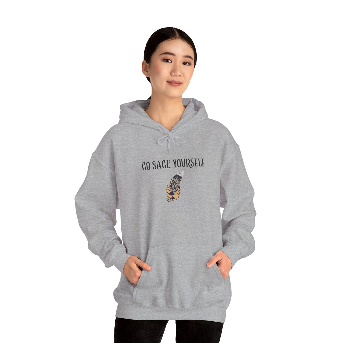 GO SAGE YOURSELF Heavy Blend™ Hooded Sweatshirt