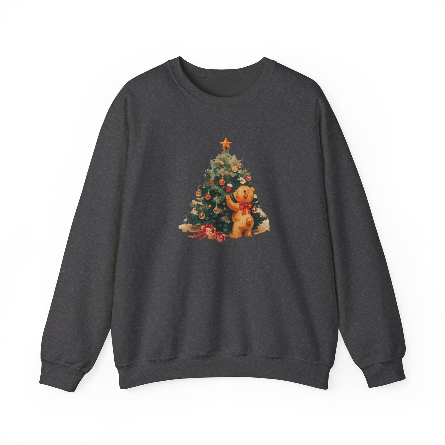 Vintage Christmas Heavy Blend™ Crewneck Sweatshirt
