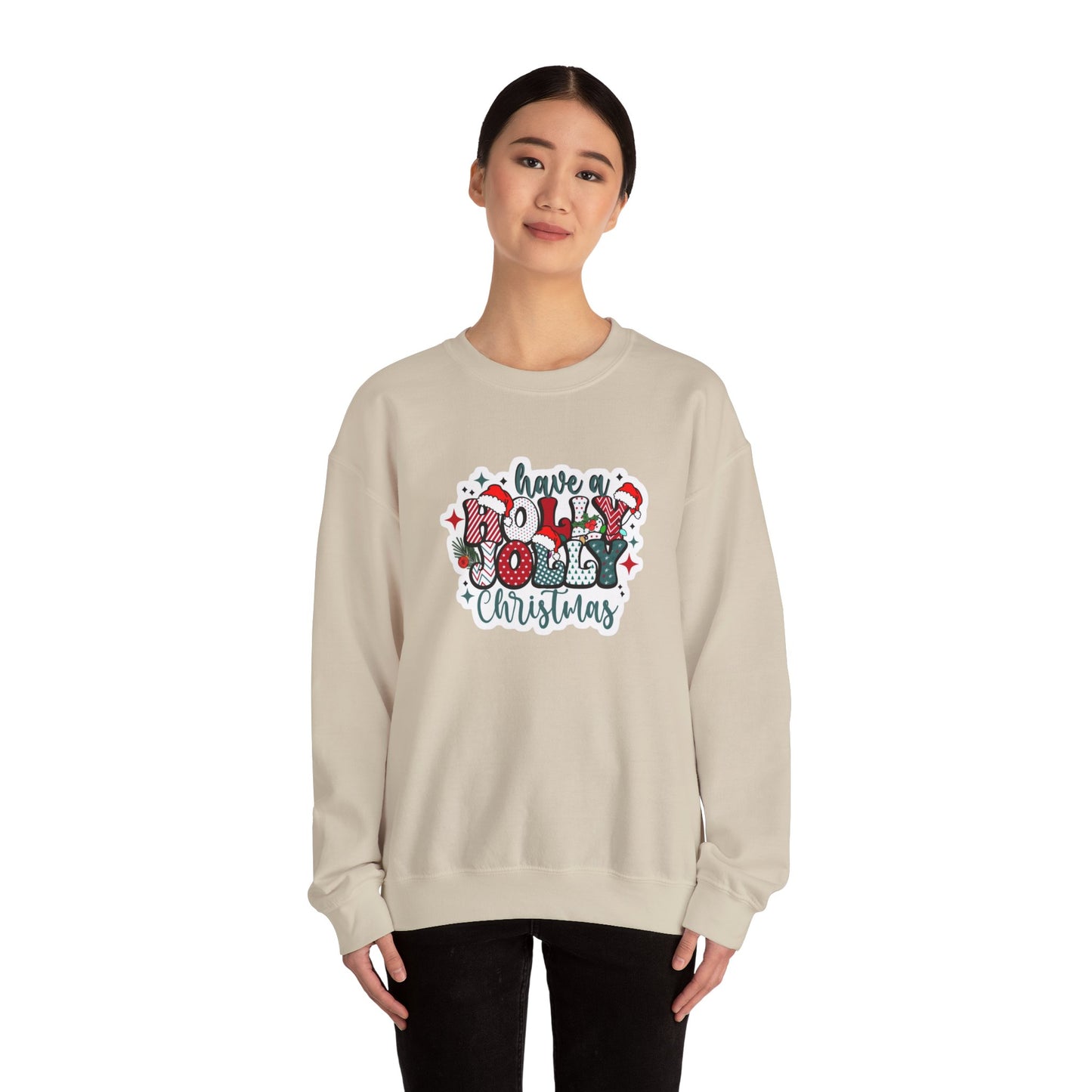 Have a Holly Jolly Christmas Heavy Blend™ Crewneck Sweatshirt