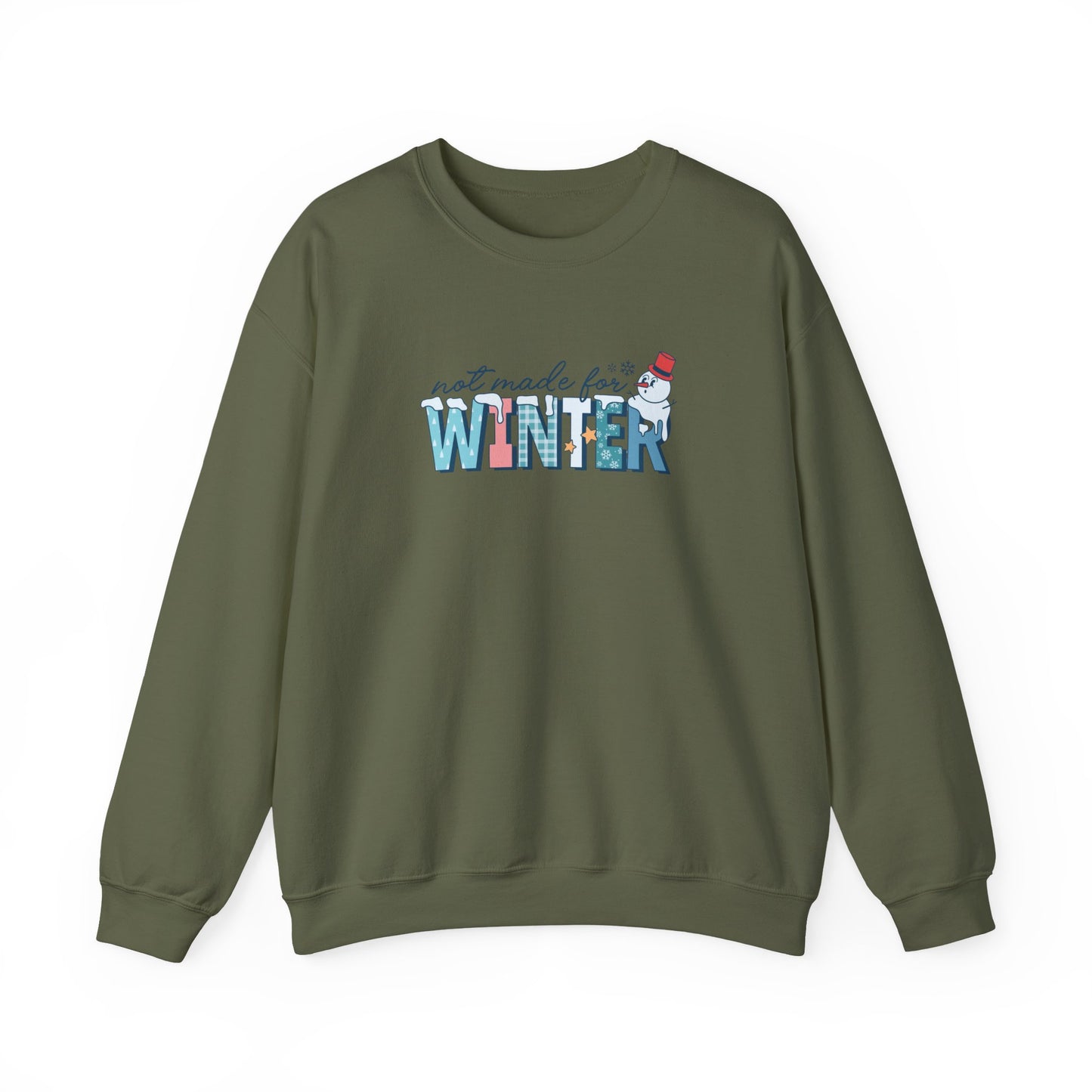 Not Made For Winter Heavy Blend™ Crewneck Sweatshirt