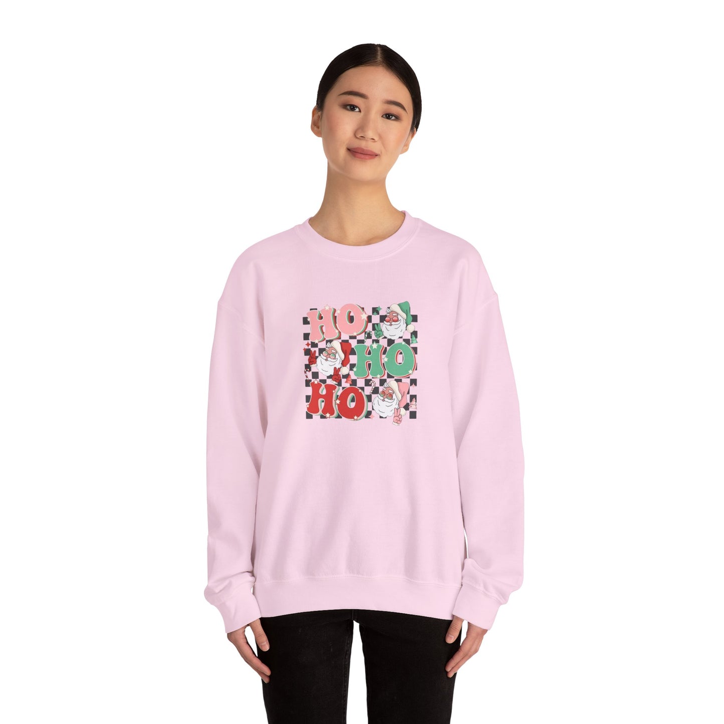 Ho Ho Ho Heavy Blend™ Crewneck Sweatshirt