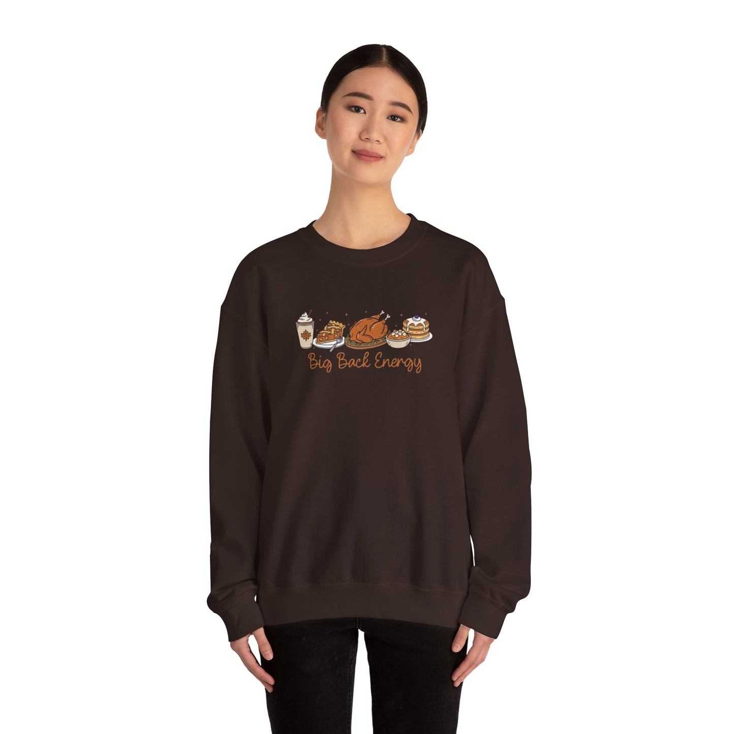 Big Back Energy Unisex Heavy Blend™ Crewneck Sweatshirt