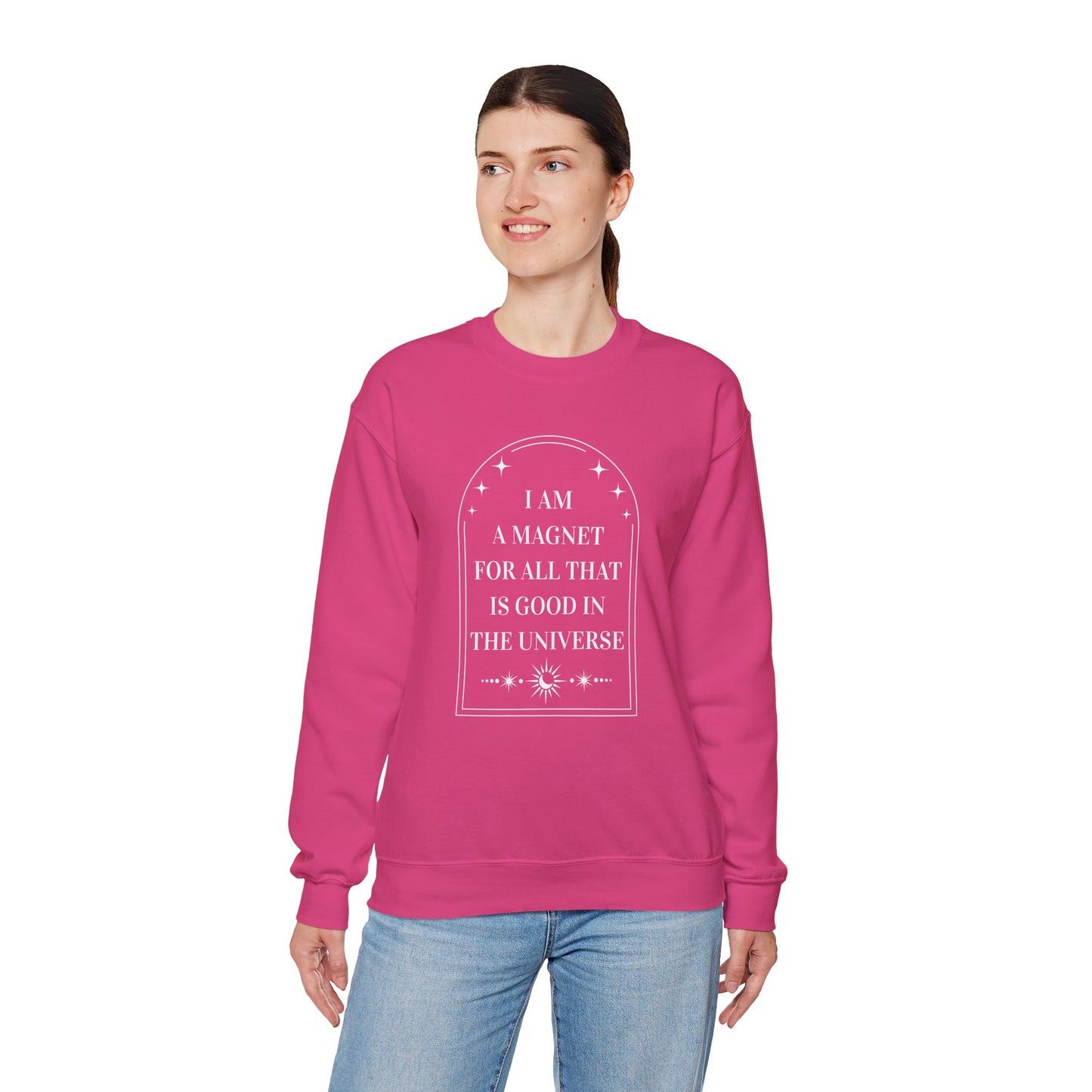I Am A Magnet Heavy Blend™ Crewneck Sweatshirt