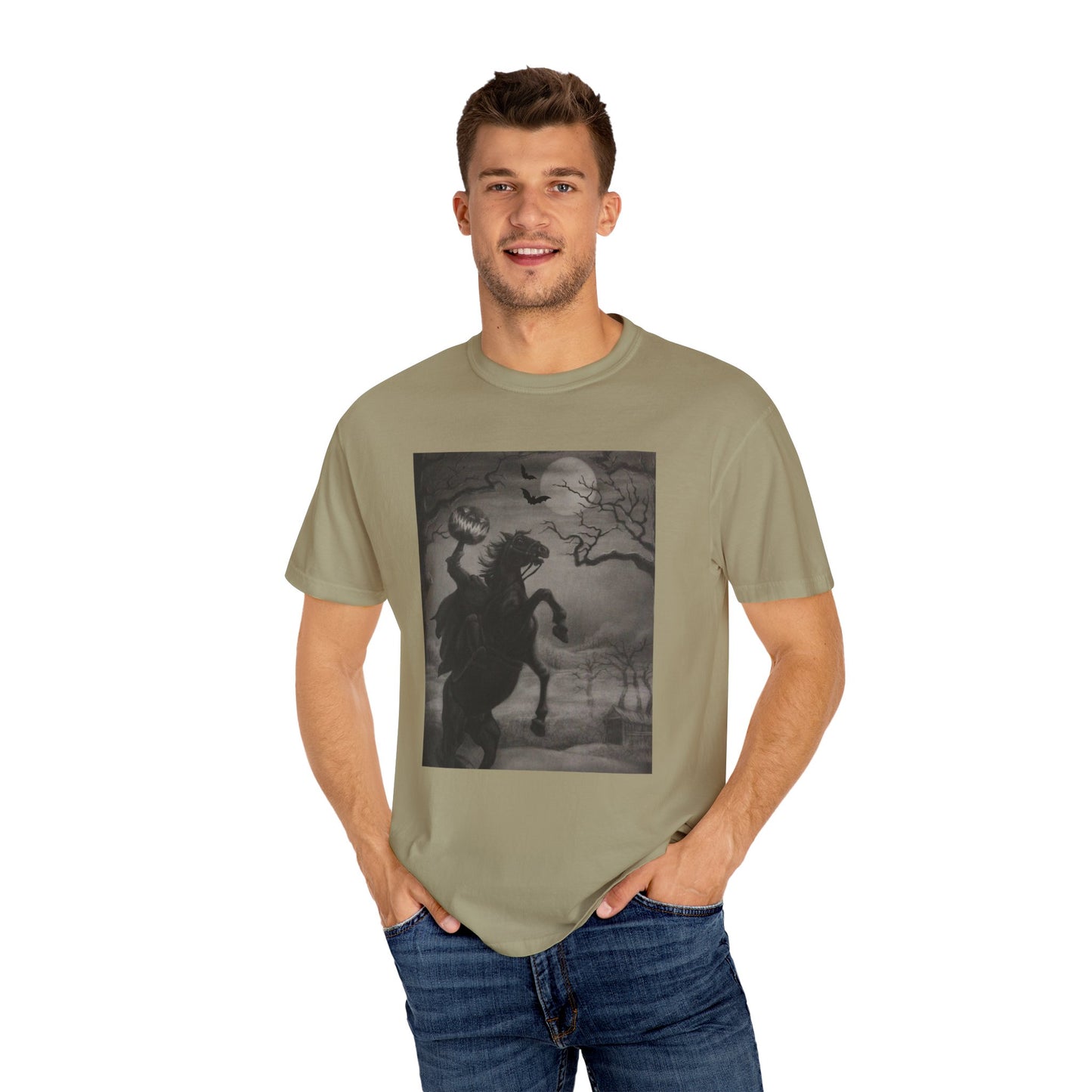 Headless Horseman Unisex Garment-Dyed T-shirt