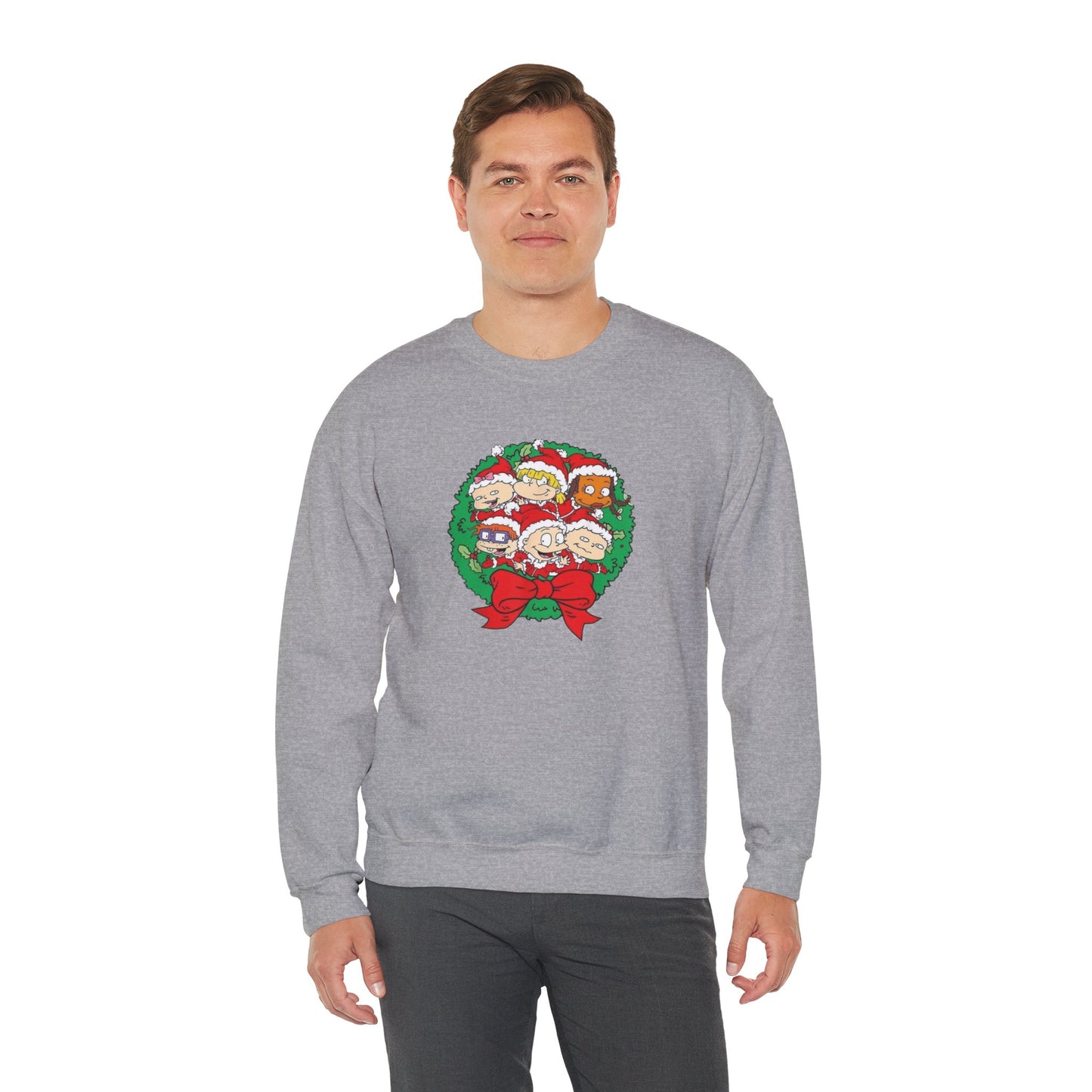 Rugrats Christmas Unisex Heavy Blend™ Crewneck Sweatshirt