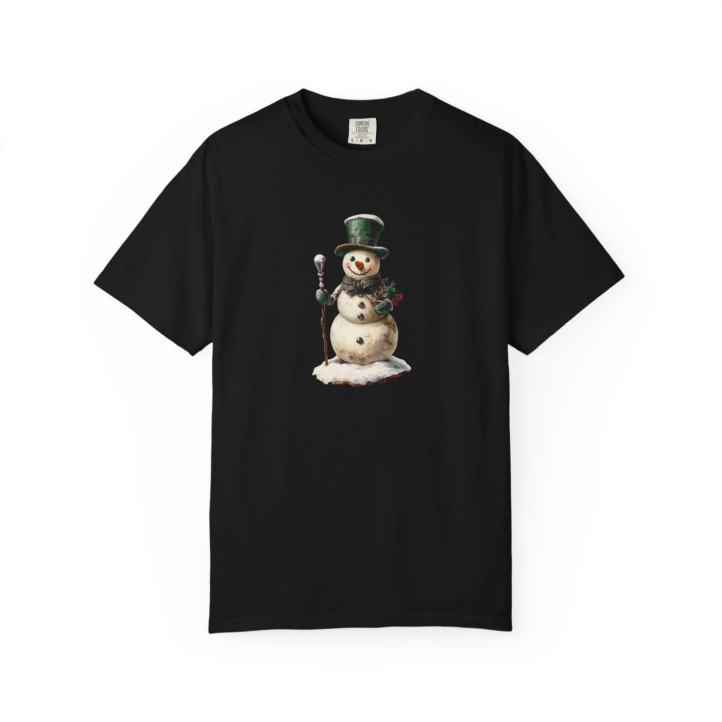 Snowman Unisex Garment-Dyed T-shirt