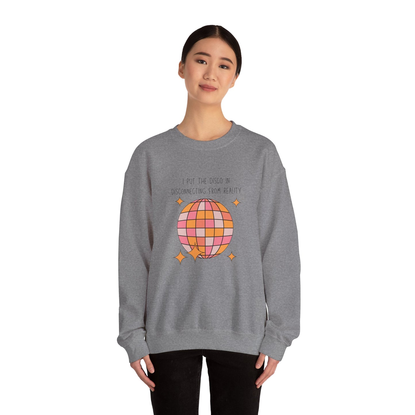 Disco Unisex Heavy Blend™ Crewneck Sweatshirt