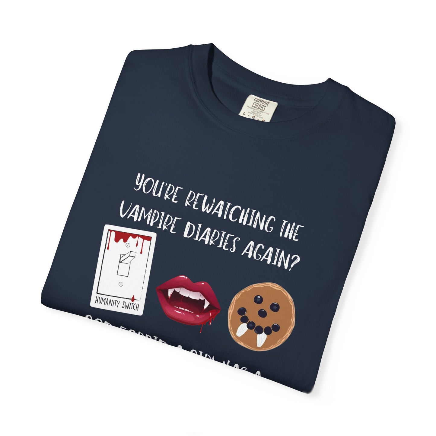 The Vampire Diaries inspired Garment-Dyed T-shirt