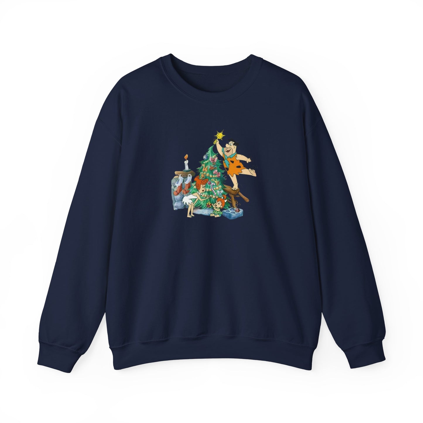 Flinstones Christmas Unisex Heavy Blend™ Crewneck Sweatshirt