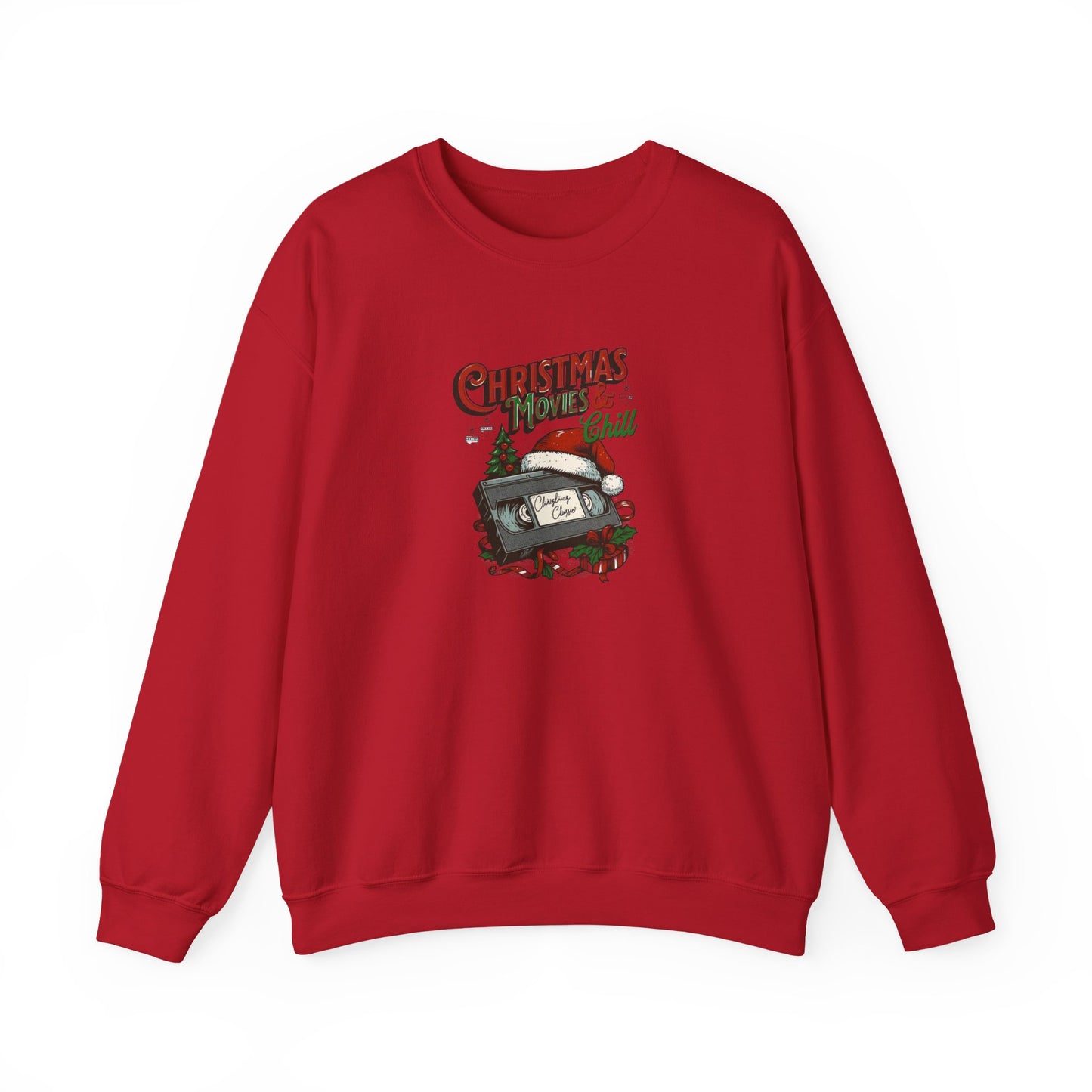 Christmas Movies & Chill Heavy Blend™ Crewneck Sweatshirt