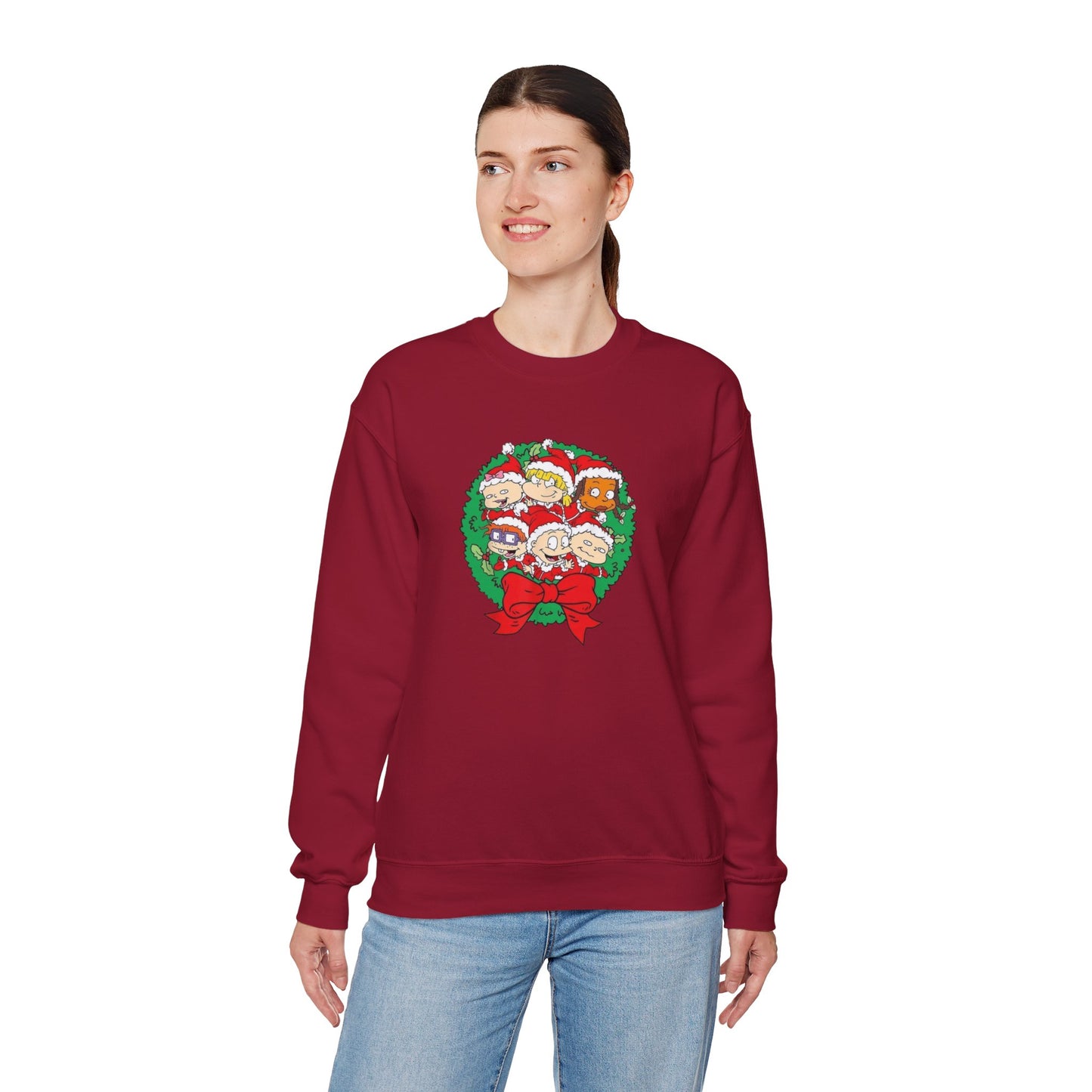 Rugrats Christmas Unisex Heavy Blend™ Crewneck Sweatshirt