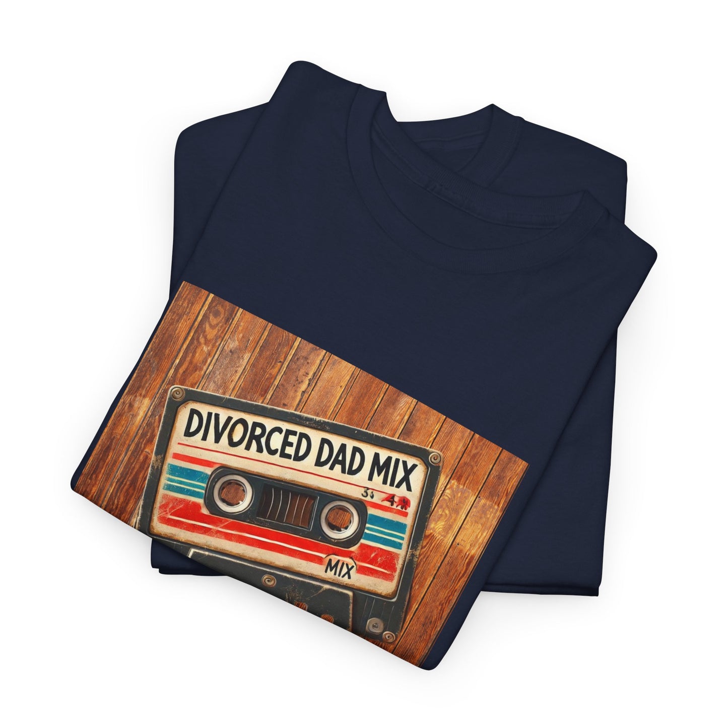 Divorced Dad Mix Unisex Heavy Cotton Tee