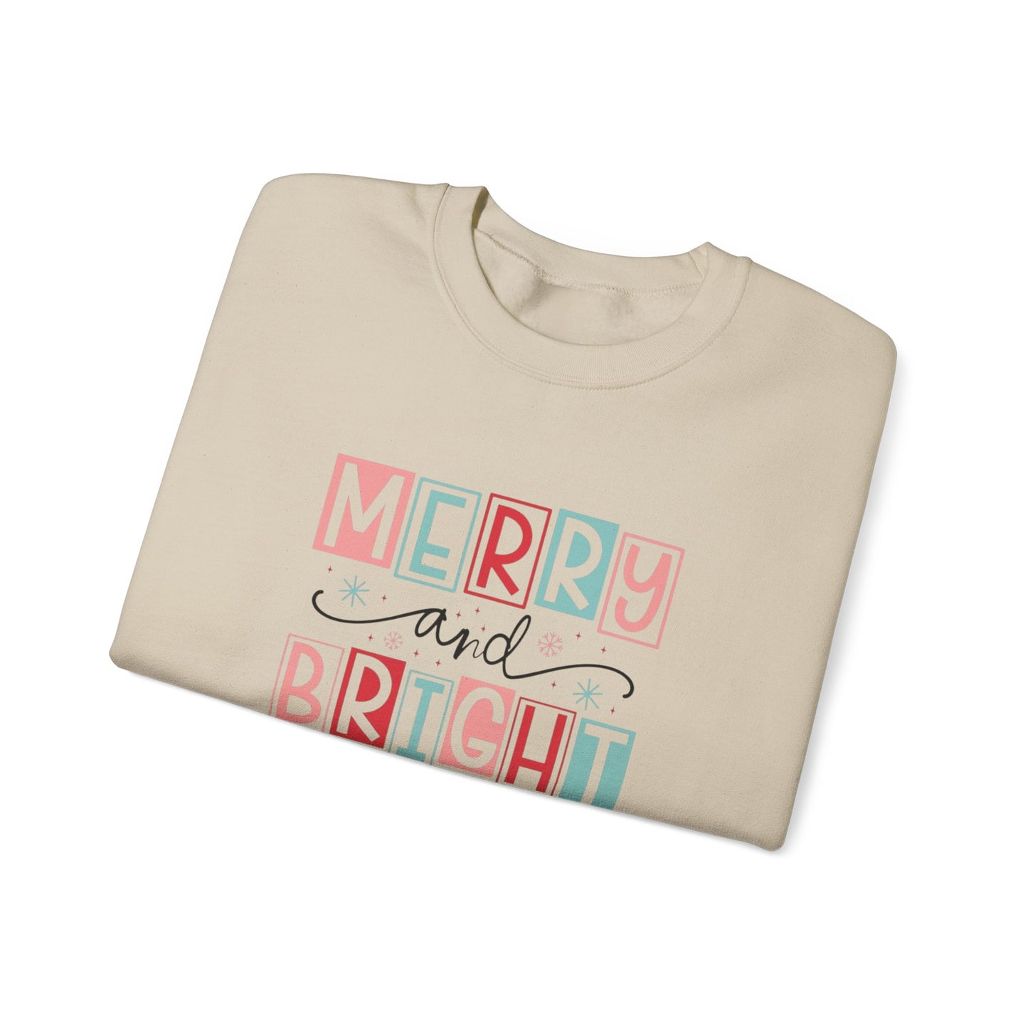 Merry & Bright Unisex Heavy Blend™ Crewneck Sweatshirt