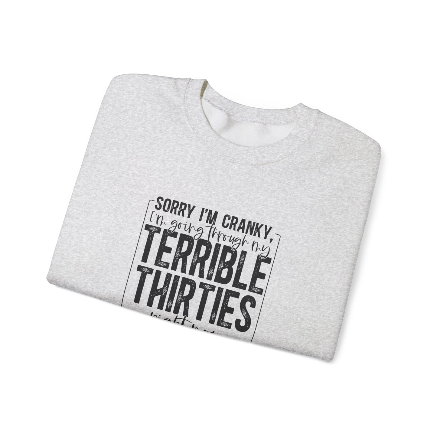 Terrible Thirties Unisex Heavy Blend™ Crewneck Sweatshirt