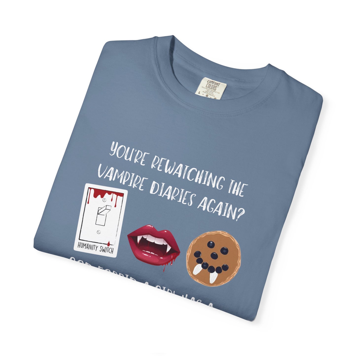 The Vampire Diaries inspired Garment-Dyed T-shirt