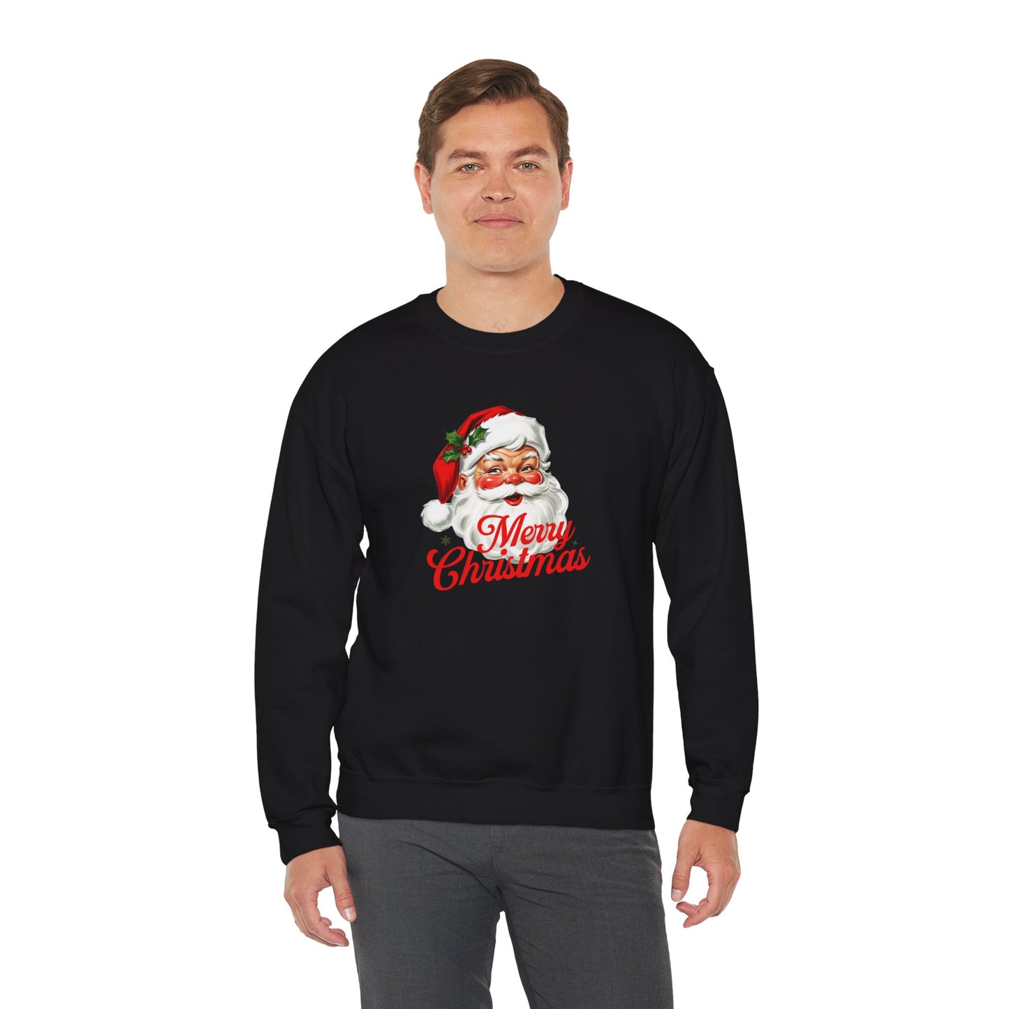 Merry Christmas Unisex Heavy Blend™ Crewneck Sweatshirt