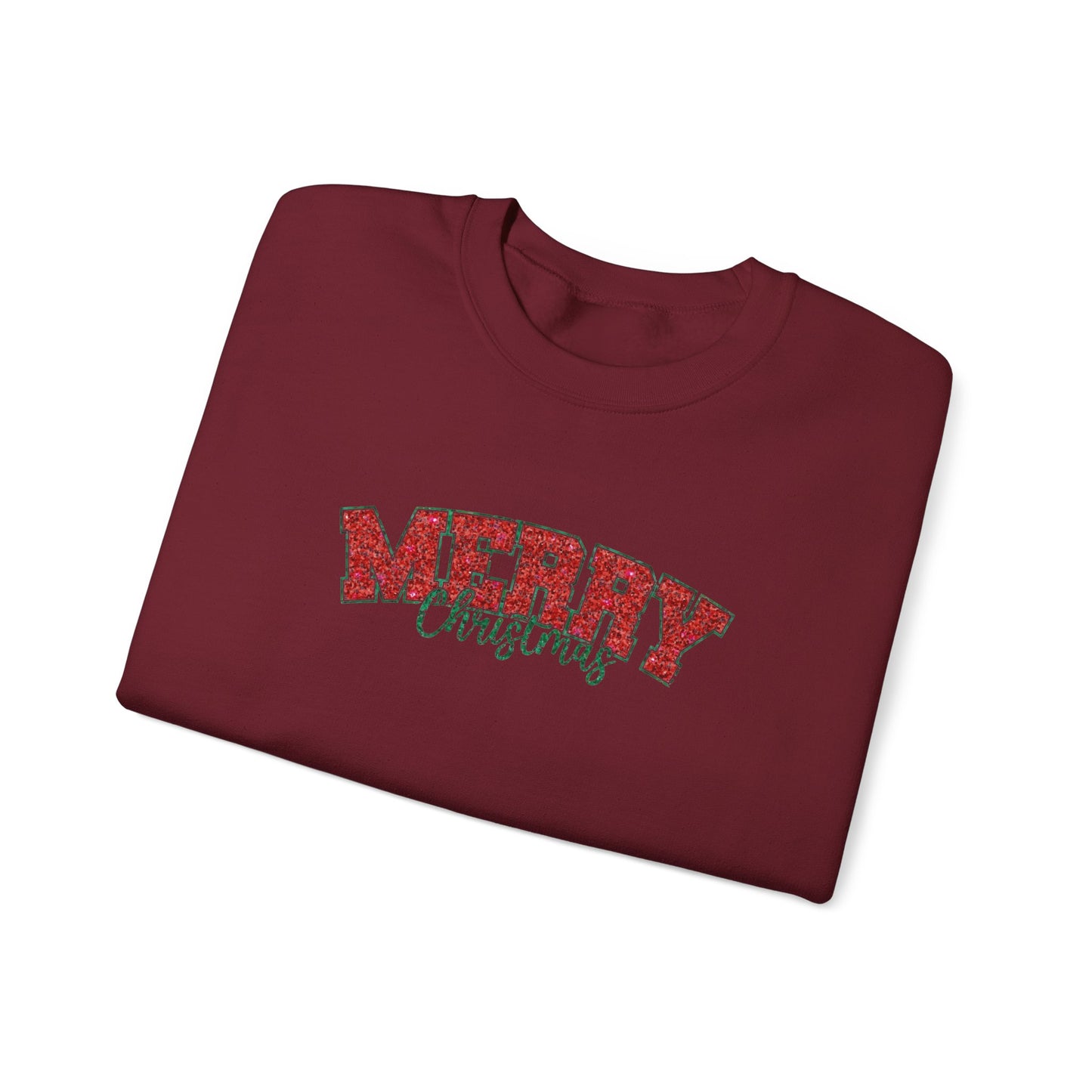 Merry Christmas Heavy Blend™ Crewneck Sweatshirt