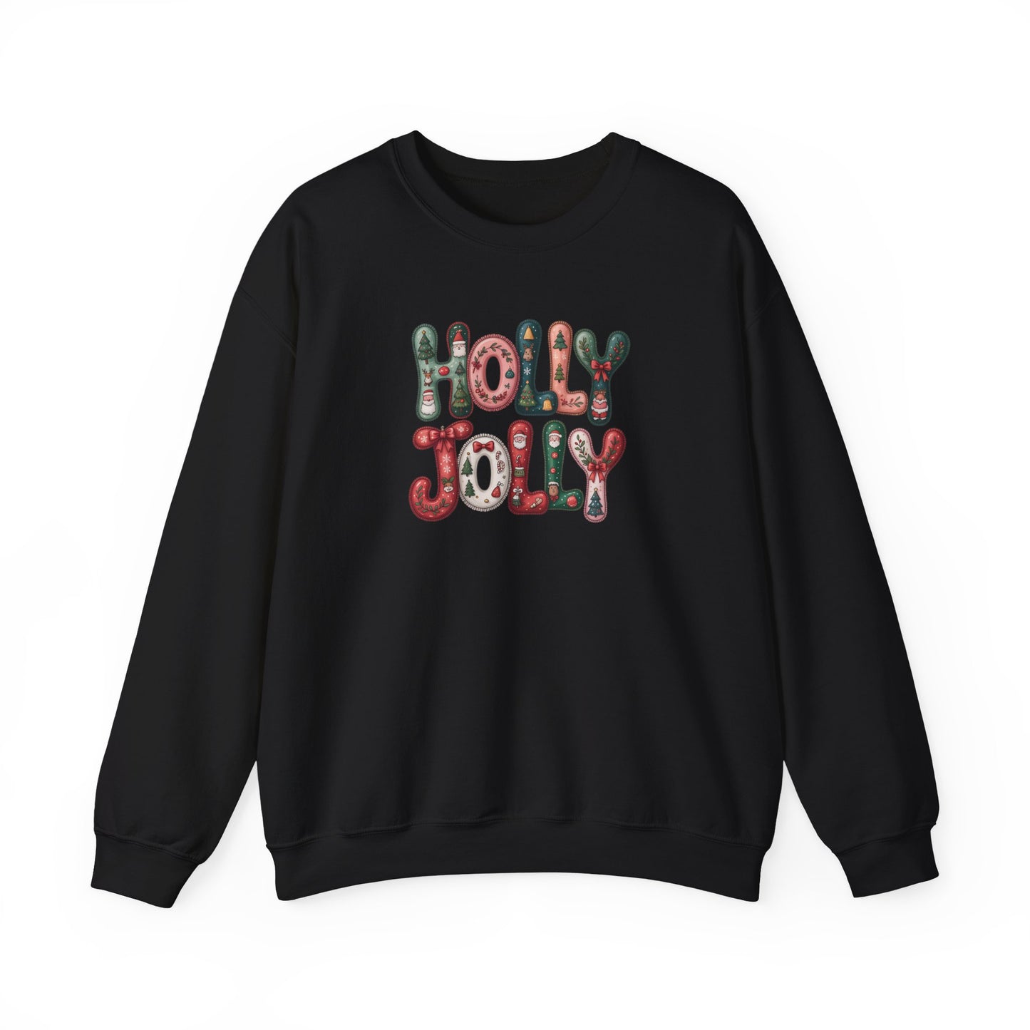 Holly Jolly Unisex Heavy Blend™ Crewneck Sweatshirt