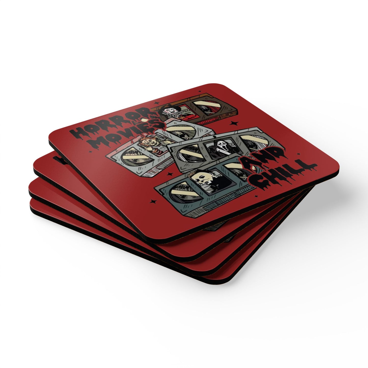 Corkwood Coaster Set