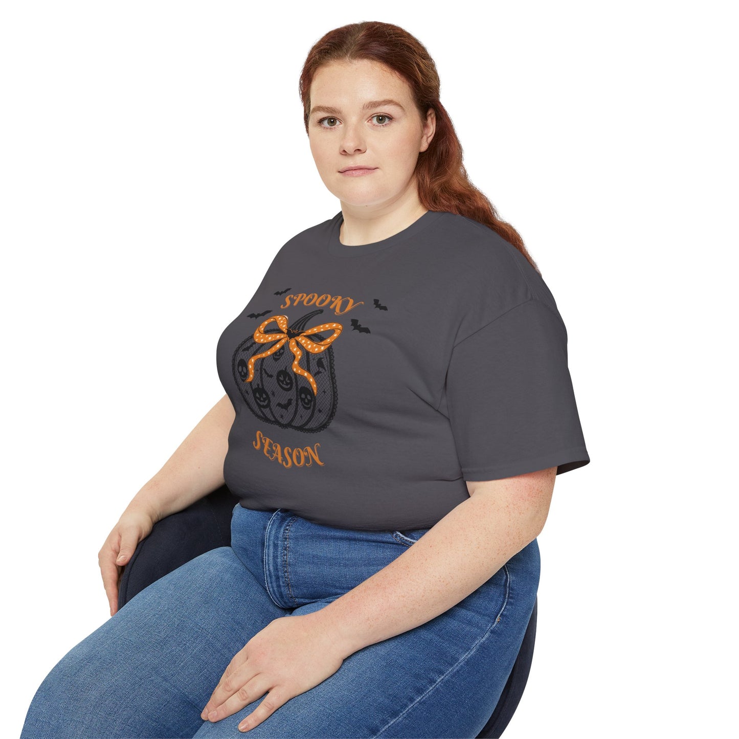 Spooky Season-Laced Pumpkin Unisex Ultra Cotton Tee