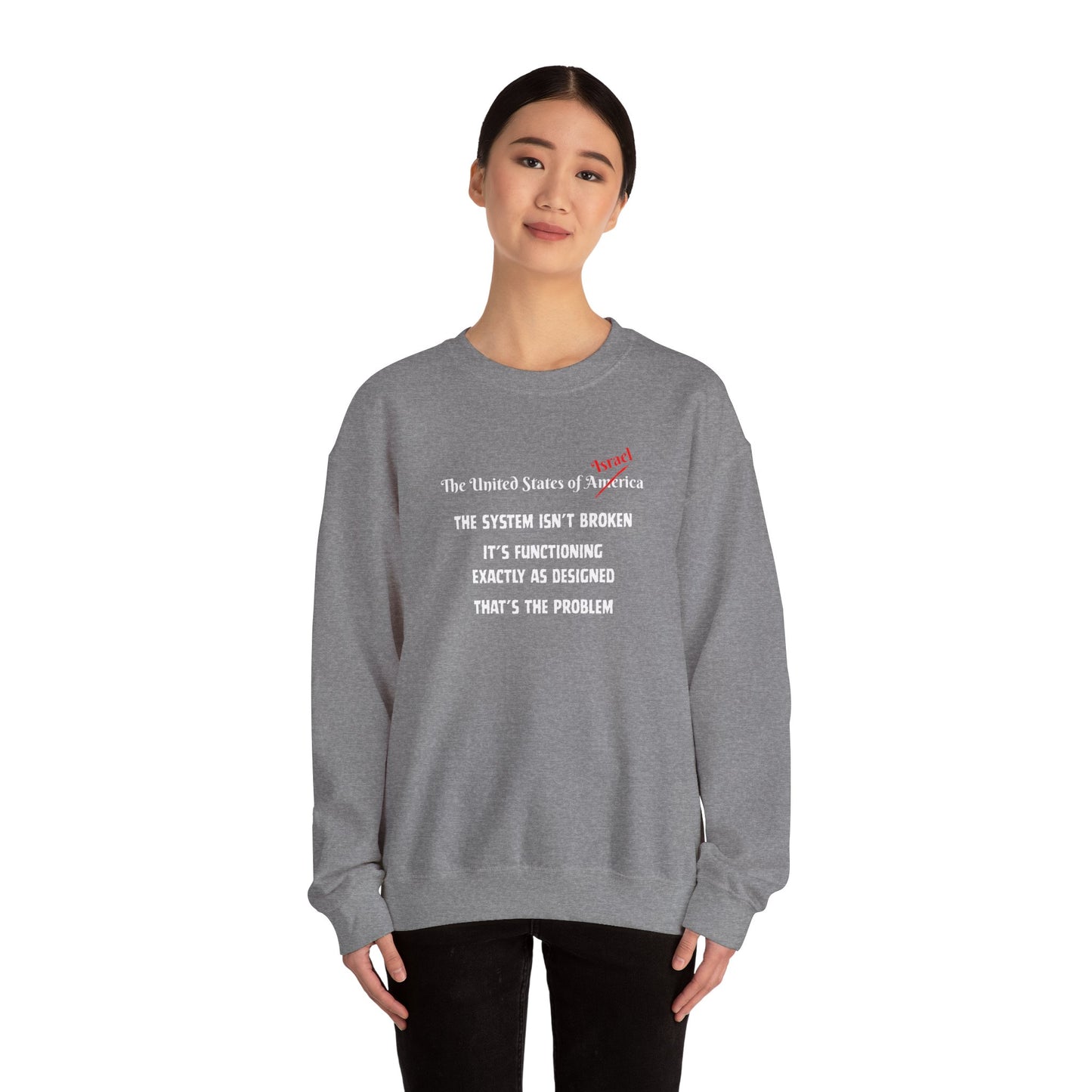 The System Unisex Heavy Blend™ Crewneck Sweatshirt