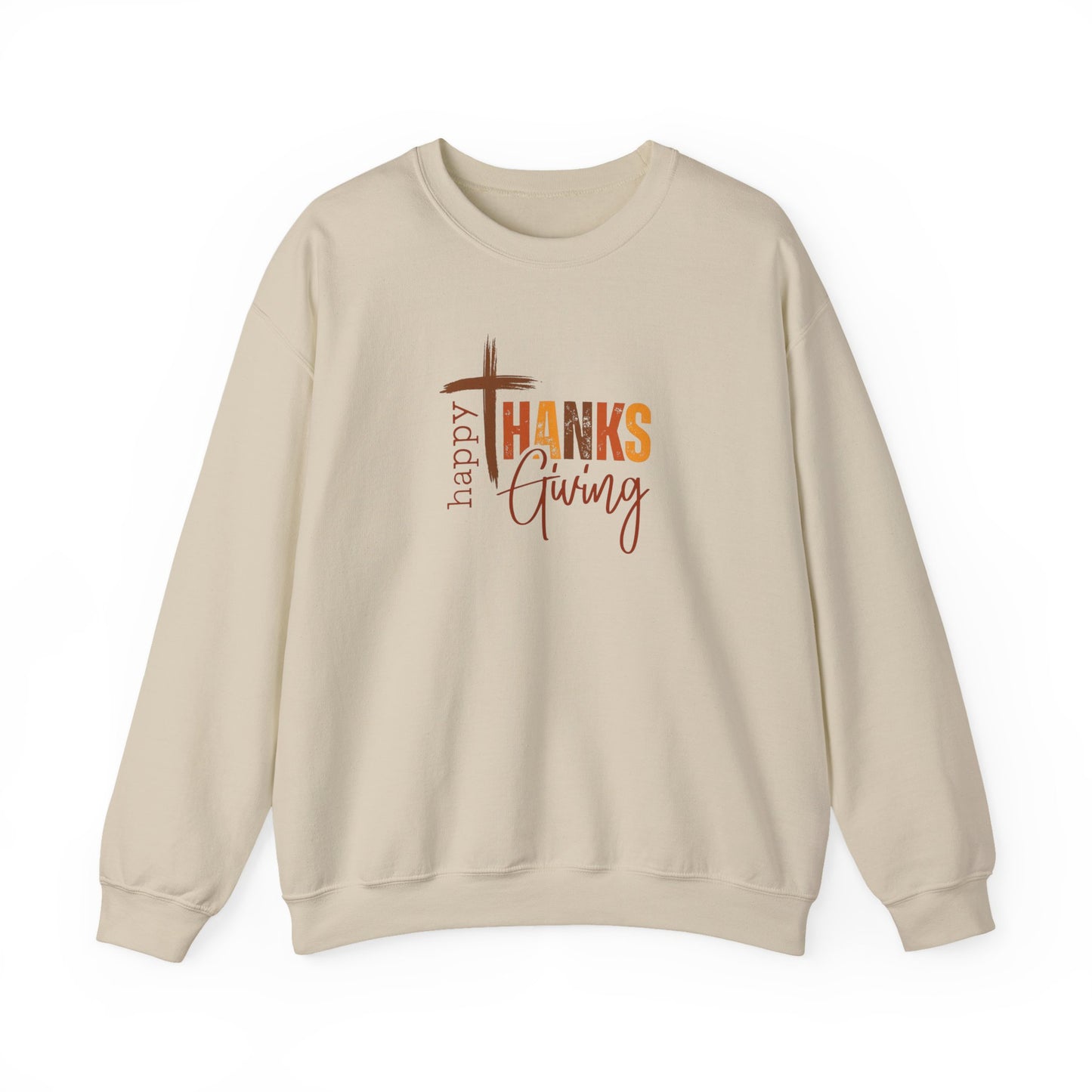 Happy Thanksgiving Heavy Blend™ Crewneck Sweatshirt