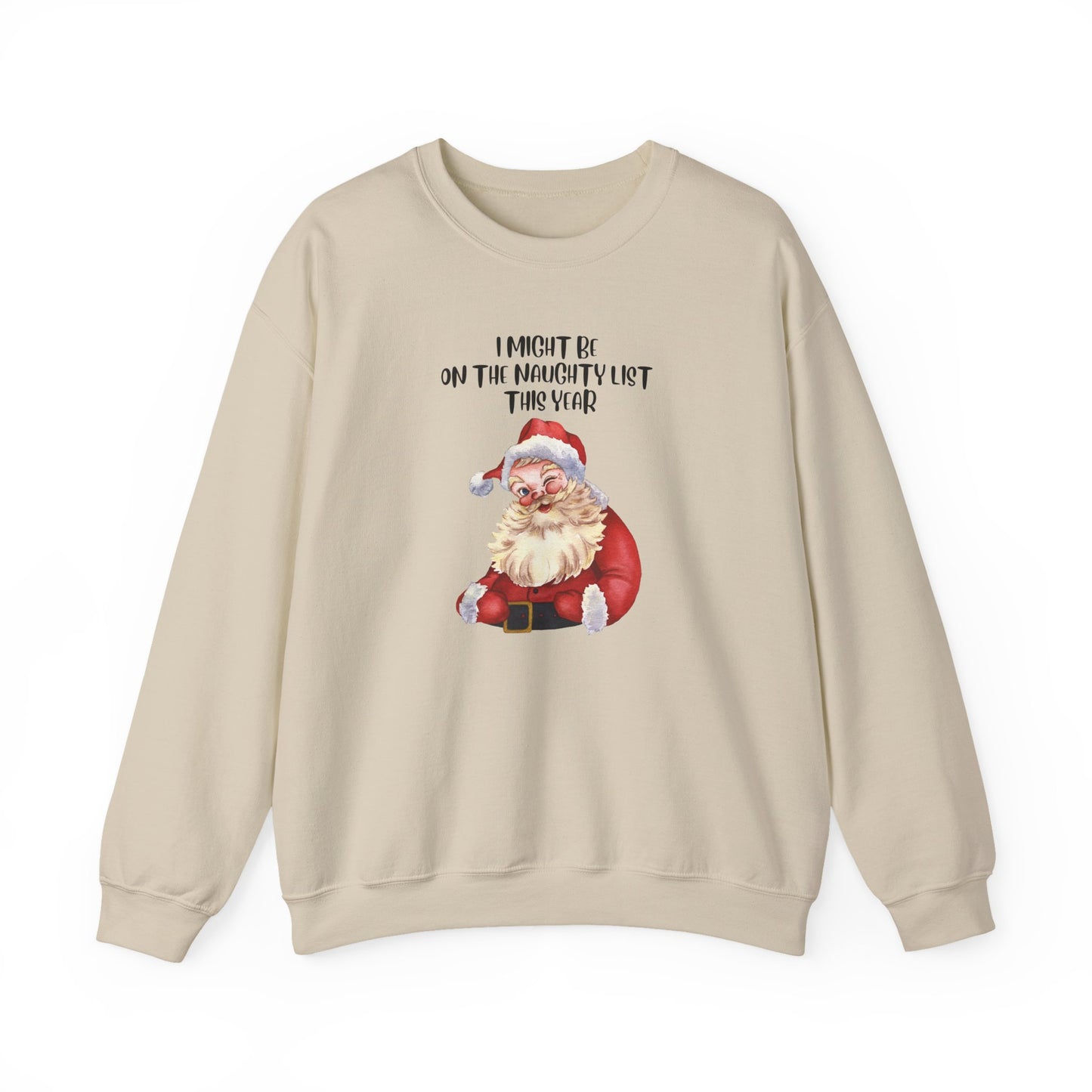 Naughty List This Year Unisex Heavy Blend™ Crewneck Sweatshirt