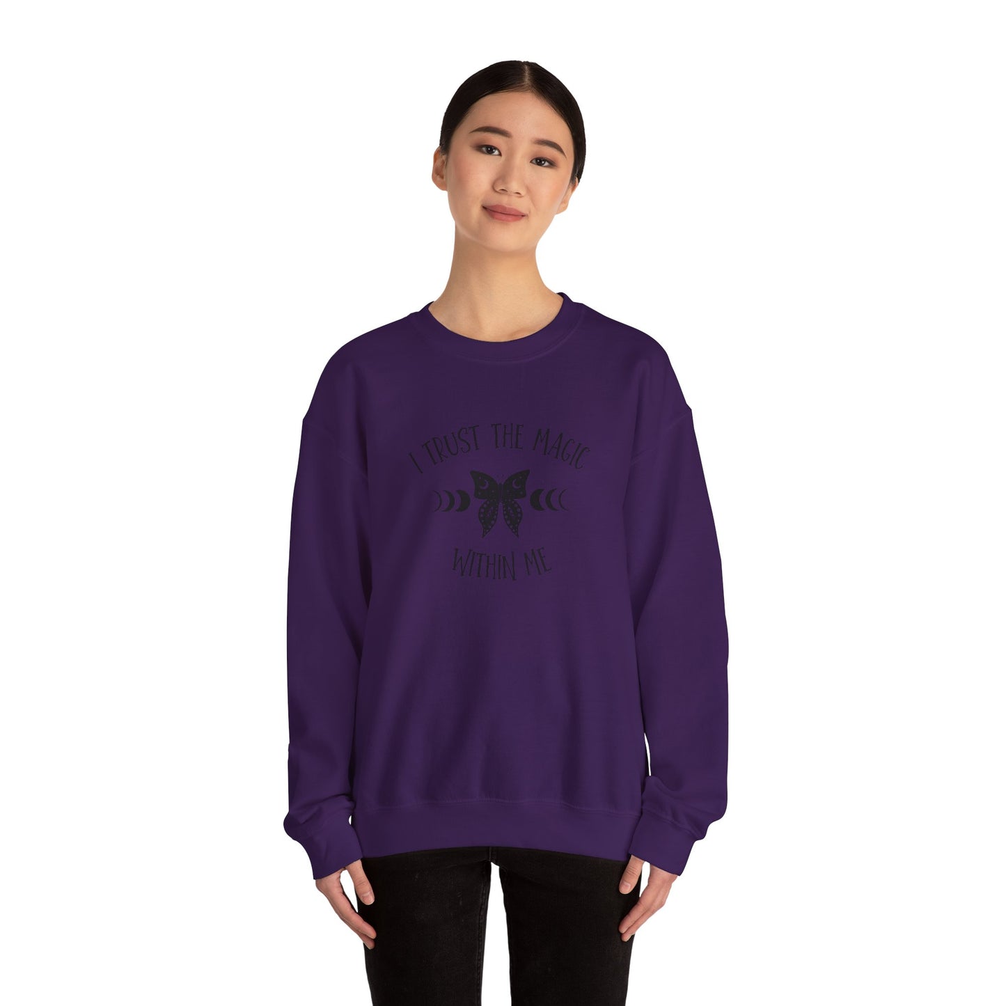 I Trust the Magic Within Me Heavy Blend™ Crewneck Sweatshirt