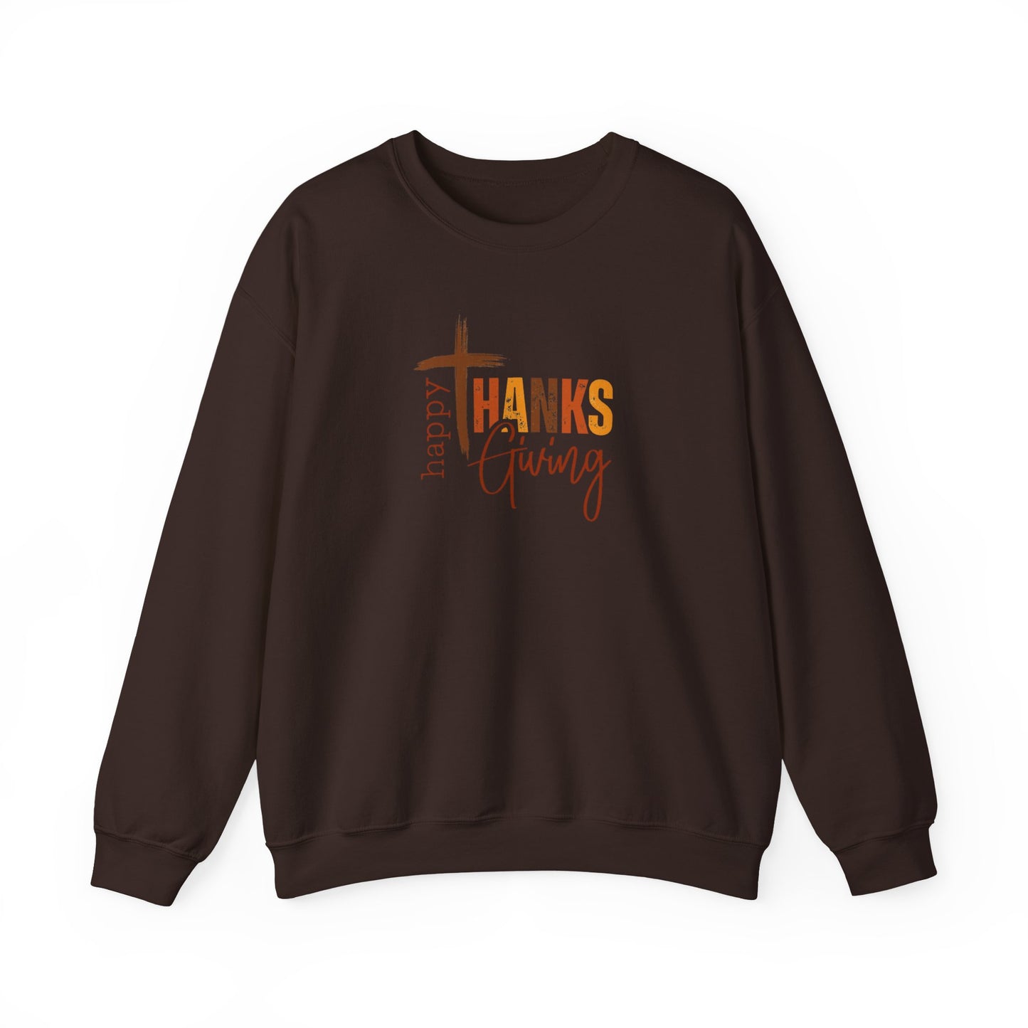 Happy Thanksgiving Heavy Blend™ Crewneck Sweatshirt