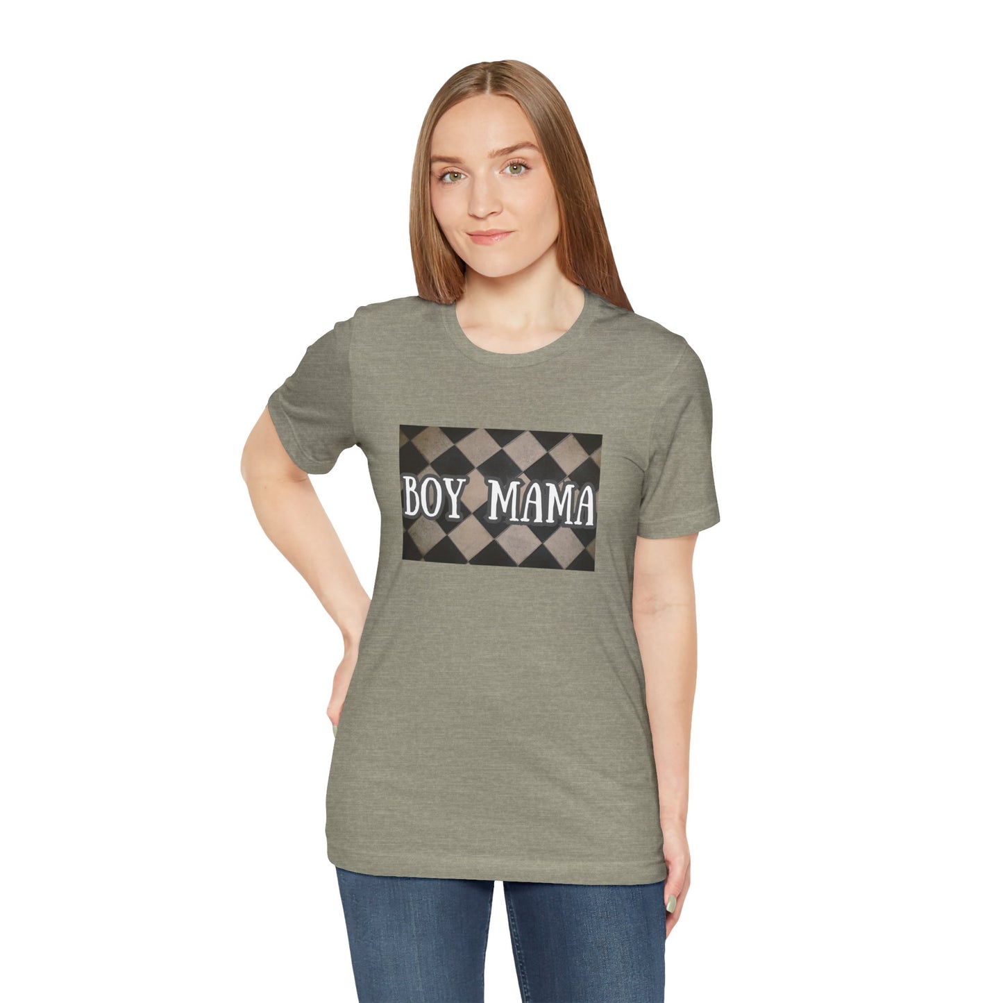 BOY MAMA Unisex Jersey Short Sleeve Tee