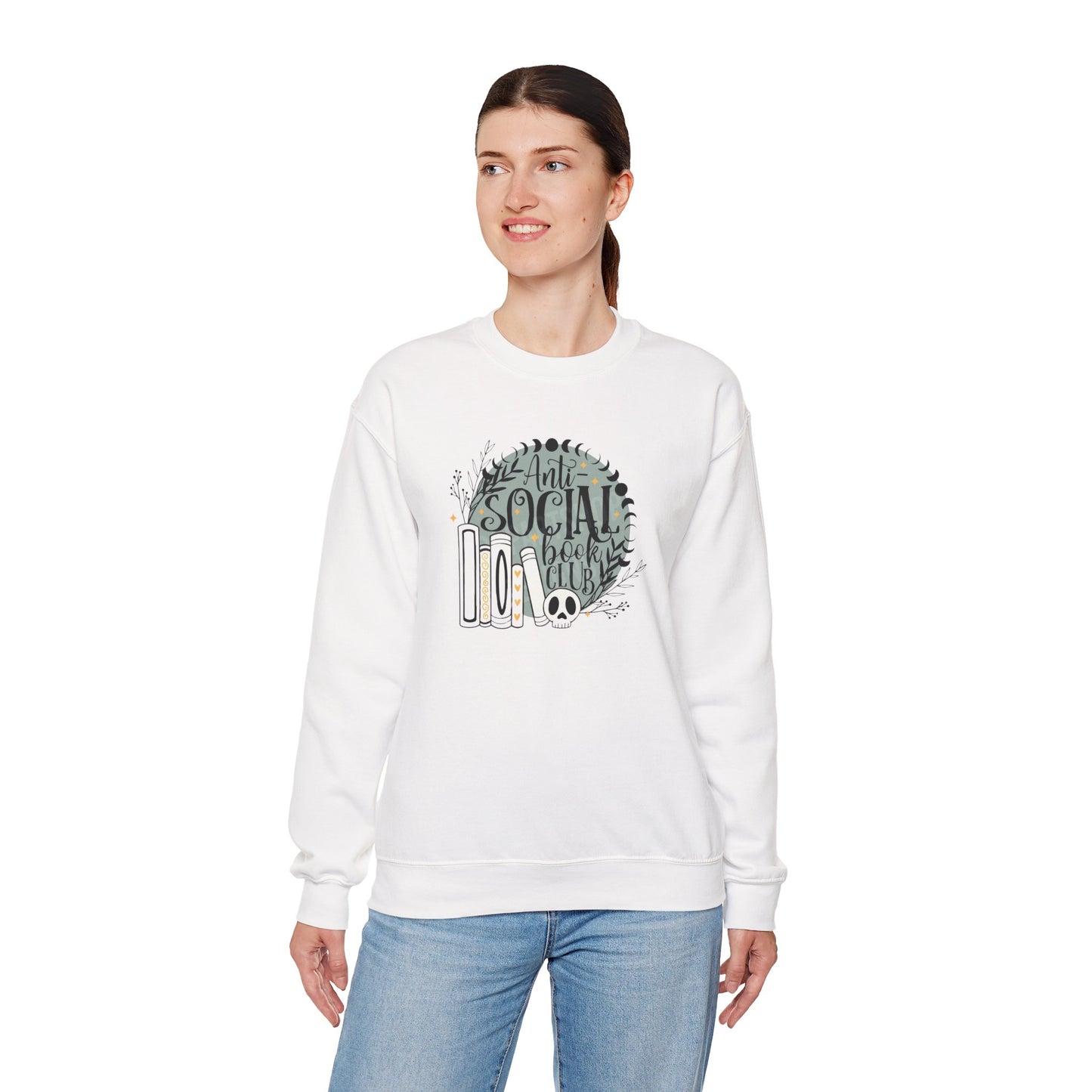 Anti-Social Book Club Heavy Blend™ Crewneck Sweatshirt