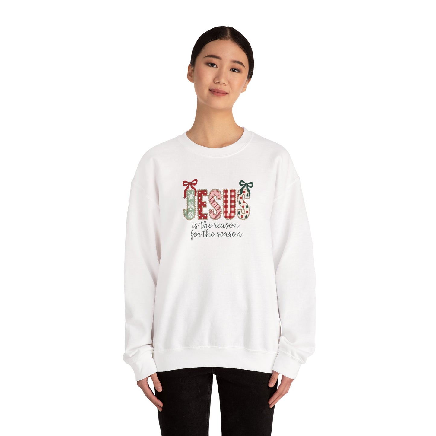 Jesus Is The Reason For The Season Unisex Heavy Blend™ Crewneck Sweatshirt