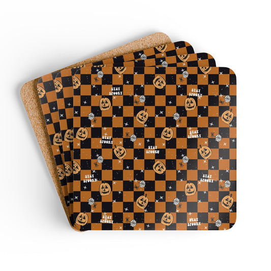 Corkwood Coaster Set