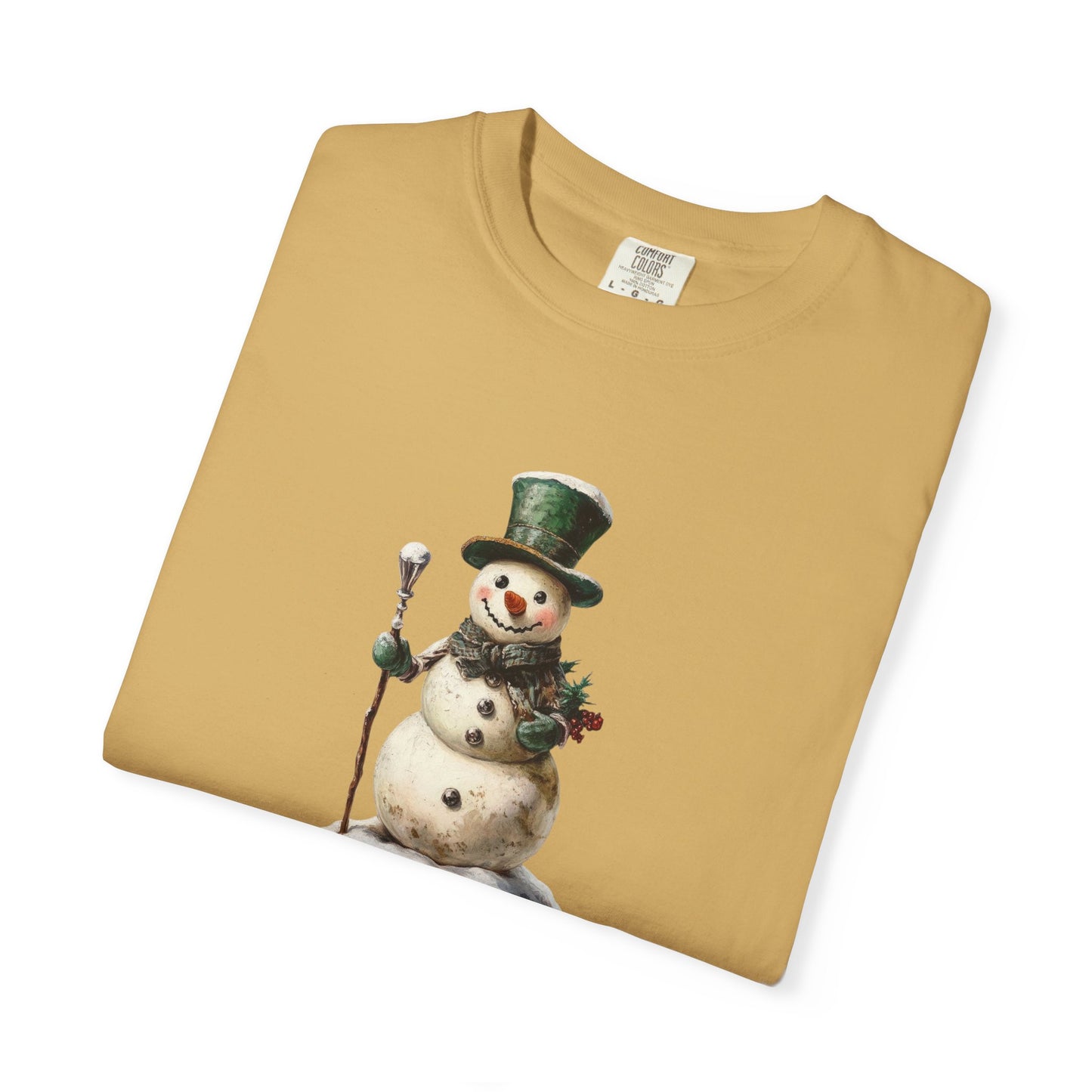 Snowman Unisex Garment-Dyed T-shirt