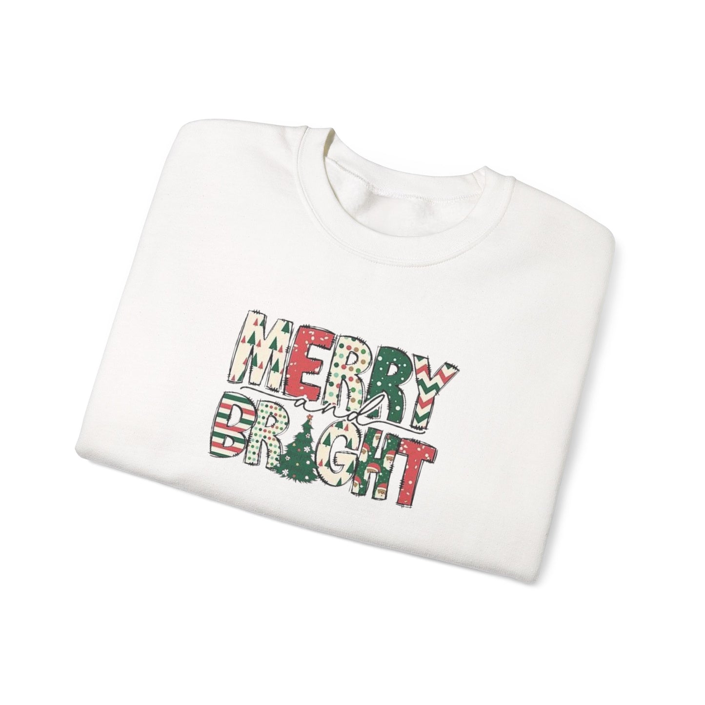 Merry & Bright Unisex Heavy Blend™ Crewneck Sweatshirt