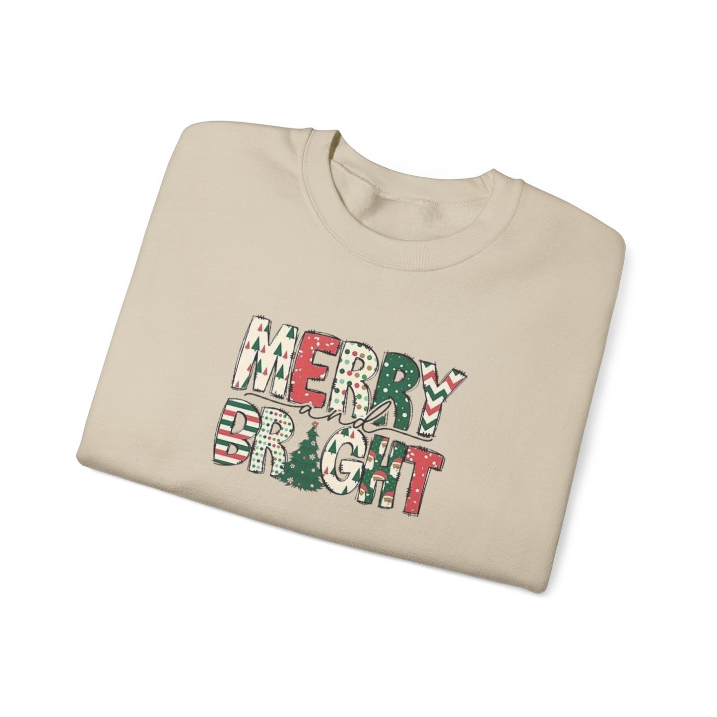 Merry & Bright Unisex Heavy Blend™ Crewneck Sweatshirt